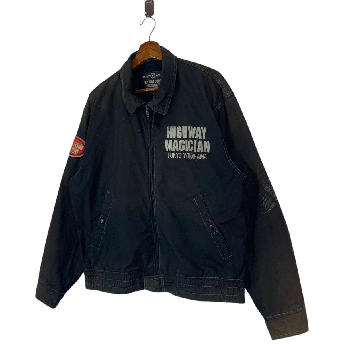 Vintage × YELLOW CORN Vintage Yellow Corn Highway Magician Tokyo Yokohama Racing Size US L / EU 52-54 / 3 - 2 Thumbnail