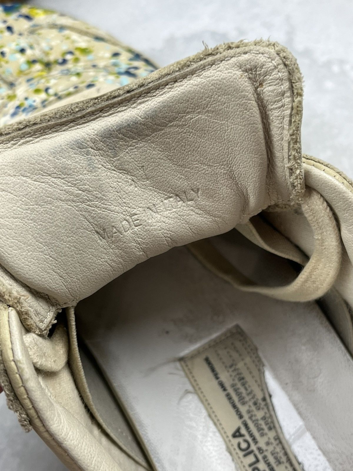 Maison Margiela AW16 Maison Margiela Paint Splatter Replica Gat Sneakers Size US 8 / EU 41 - 10 Thumbnail