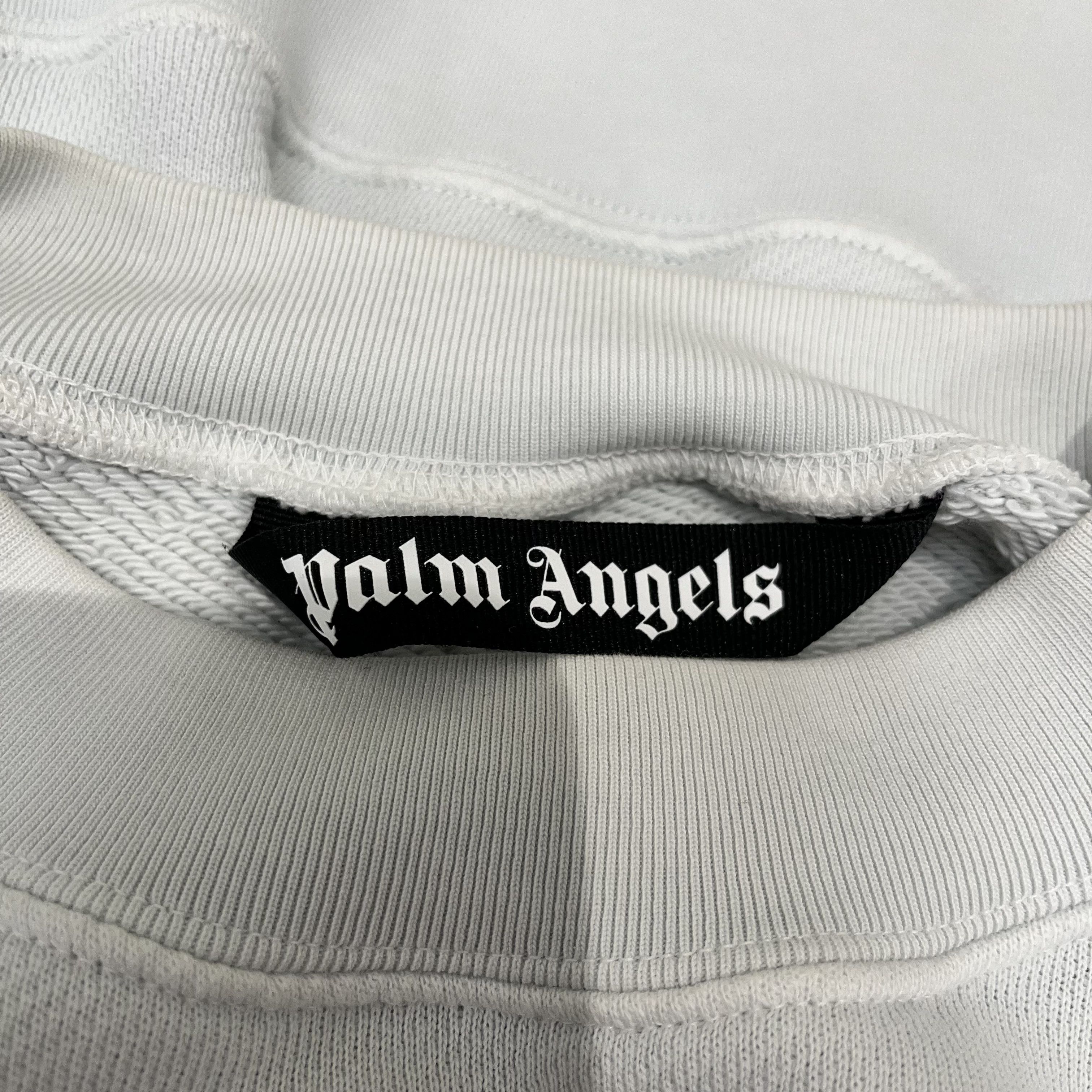 Palm Angels Palm Angels Bear Logo Crewneck Illusion Blue Size US M / EU 48-50 / 2 - 4 Thumbnail