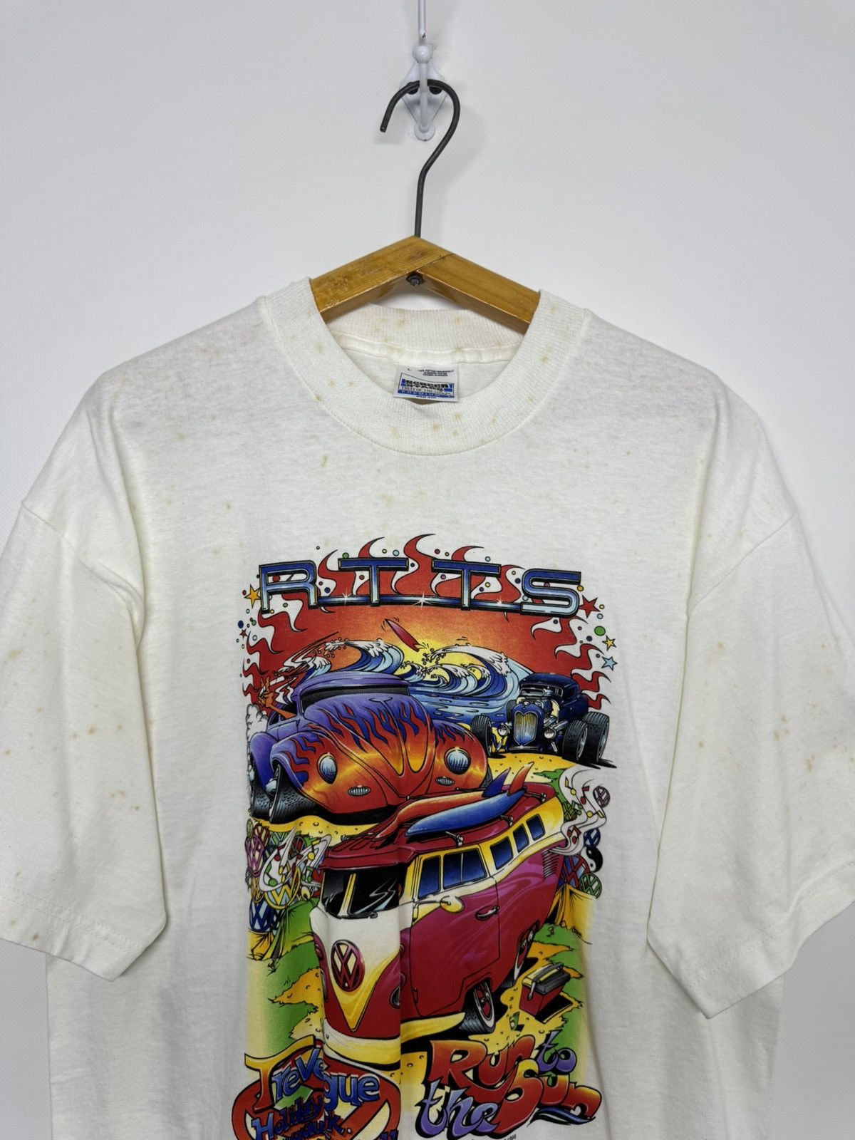 Vintage Vintage Y2k Volkswagen T-Shirt 90’s Size US L / EU 52-54 / 3 - 10 Thumbnail