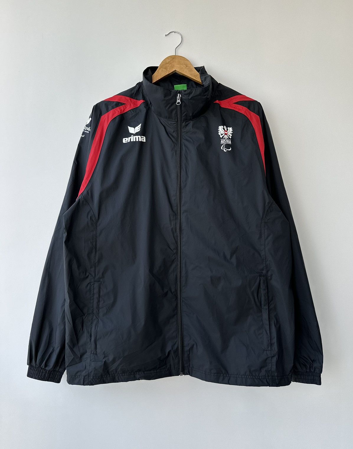 Erima × USA Olympics Austria Paralympic Games Rio 2016 Jacket Windbreaker Erima L Size US L / EU 52-54 / 3 - 1 Thumbnail