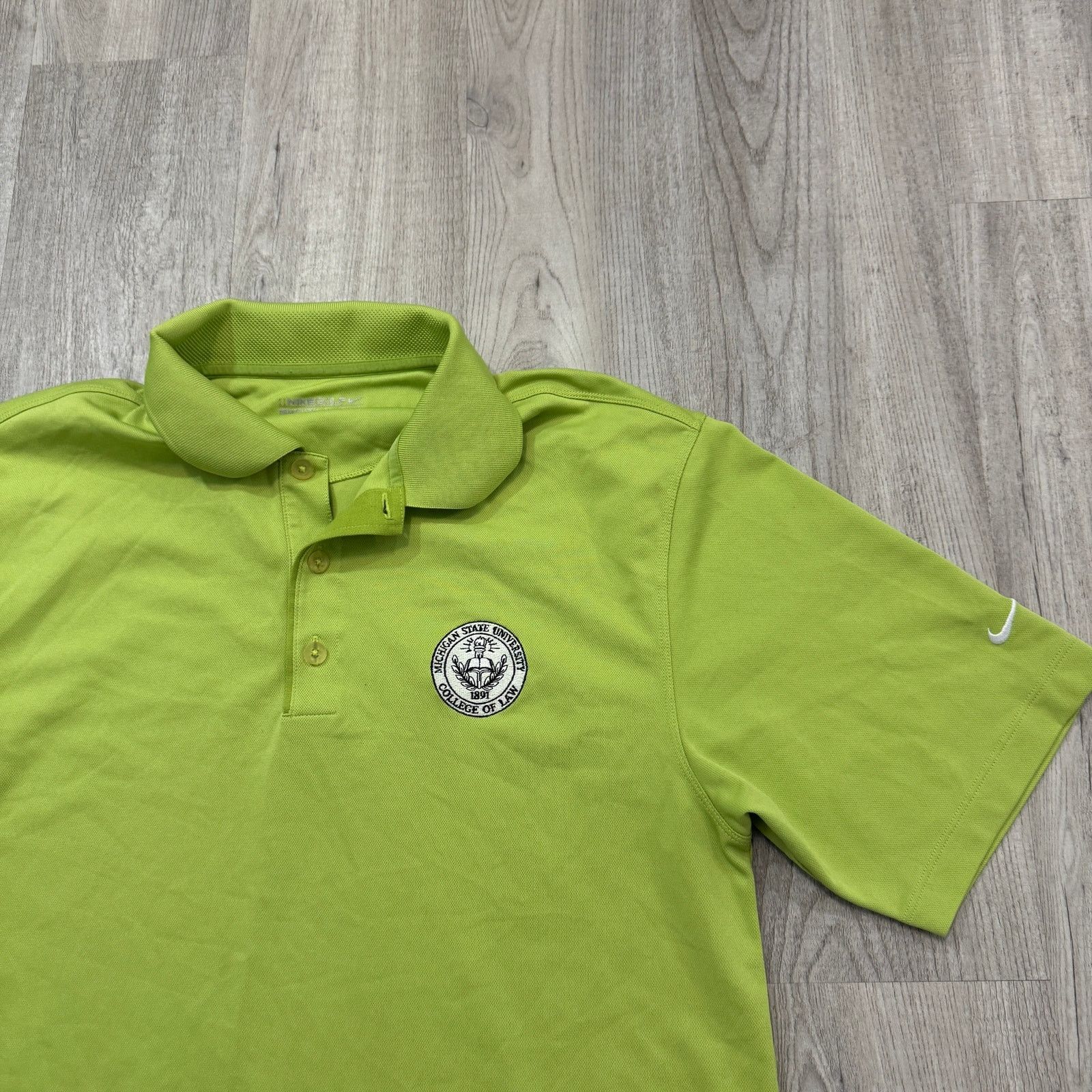 Nike Nike Michigan State College of Law Polo Shirt Medium Golf Size US M / EU 48-50 / 2 - 2 Thumbnail