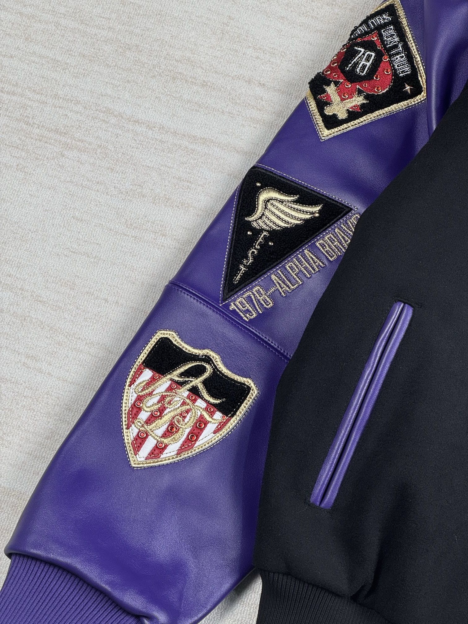 Pelle Pelle pelle pelle american bruiser varsity jacket Size US L / EU 52-54 / 3 - 11 Thumbnail
