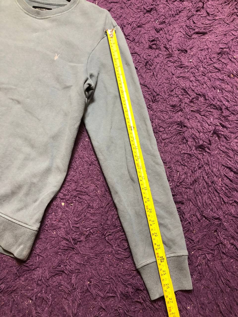 Allsaints vintage Y2K gray Sweatshirt Allsaints size S streetwear Size US S / EU 44-46 / 1 - 6 Thumbnail