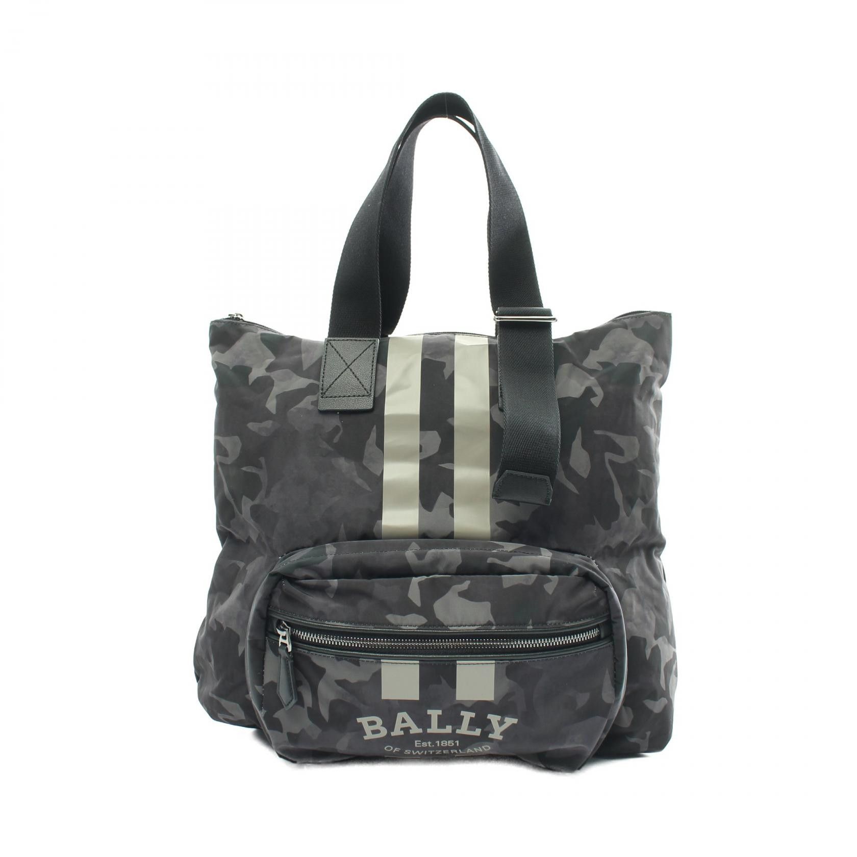 Bally Bally Fallie Cam Nylon Tote Bag Others Tote Bag 6301317 in Green, Men's