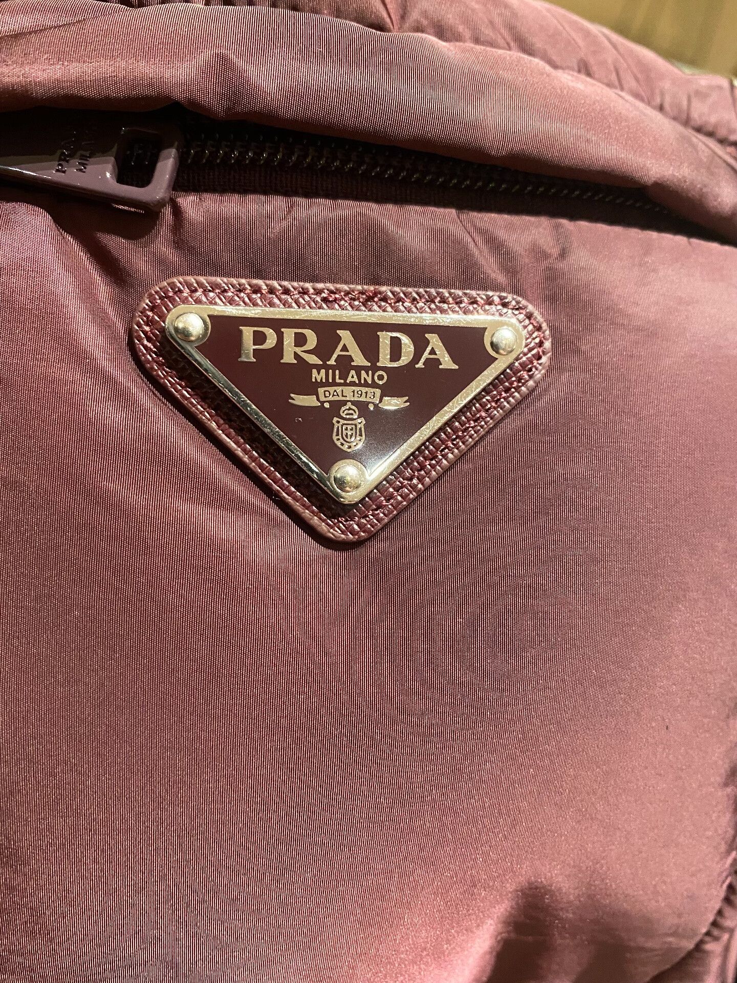Prada Prada Cotton Puffer Jacket in Burdy Size US M / EU 48-50 / 2 - 4 Thumbnail