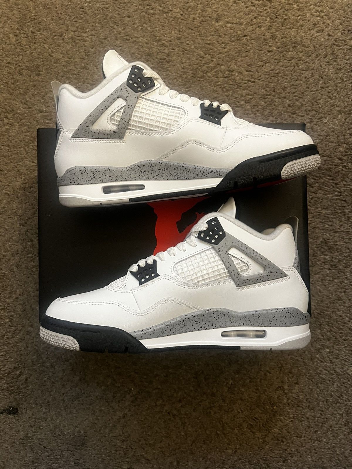 Jordan Brand Air Jordan 4 ‘White Cement’ Size US 9 / EU 42 - 2 Thumbnail