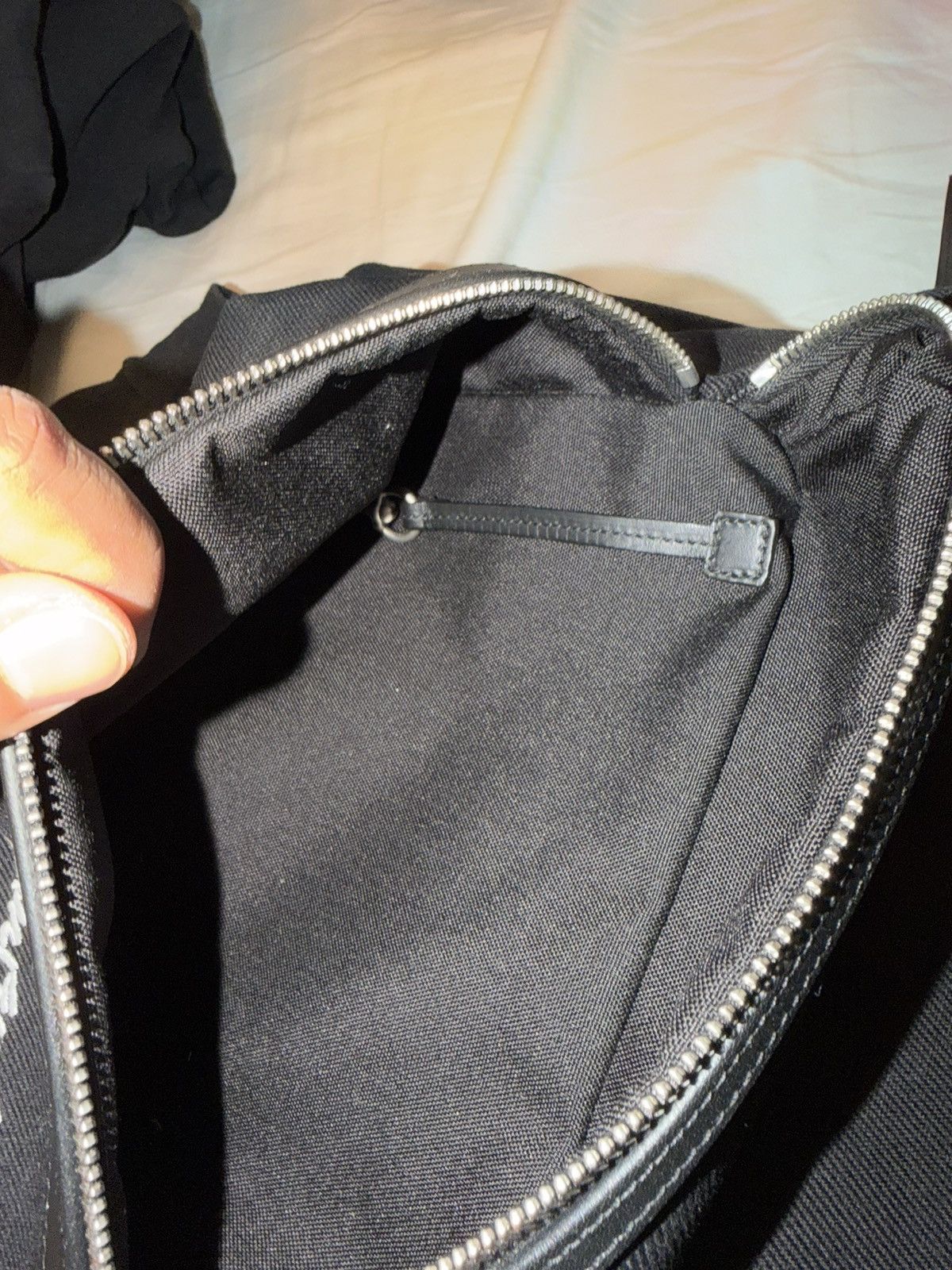 Saint Laurent Paris Saint Laurent embroidered city backpack in canvas Size ONE SIZE - 8 Thumbnail