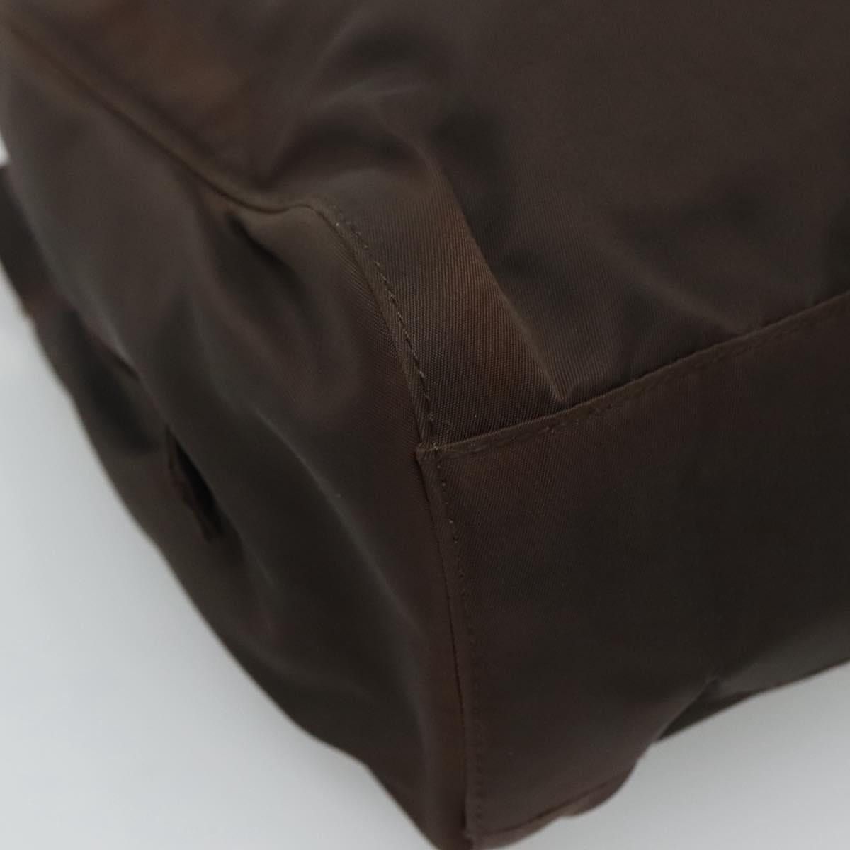 Prada PRADA Hand Bag Nylon Brown Size ONE SIZE - 16 Thumbnail