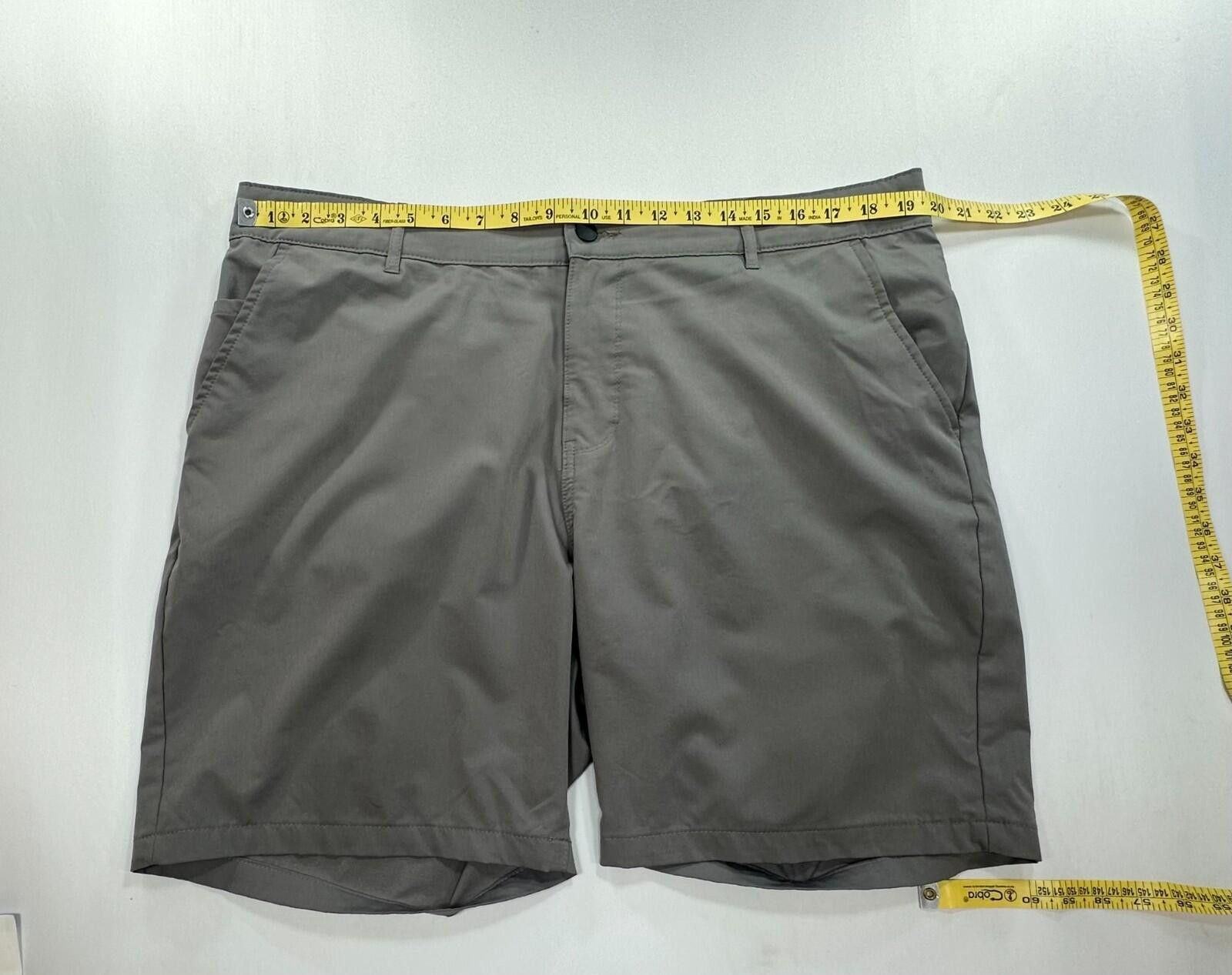 Canterbury of New Zealand Z by Zella Flat Front Athletic Chino Shorts Black Mens 38 Size US 38 / EU 54 - 3 Thumbnail