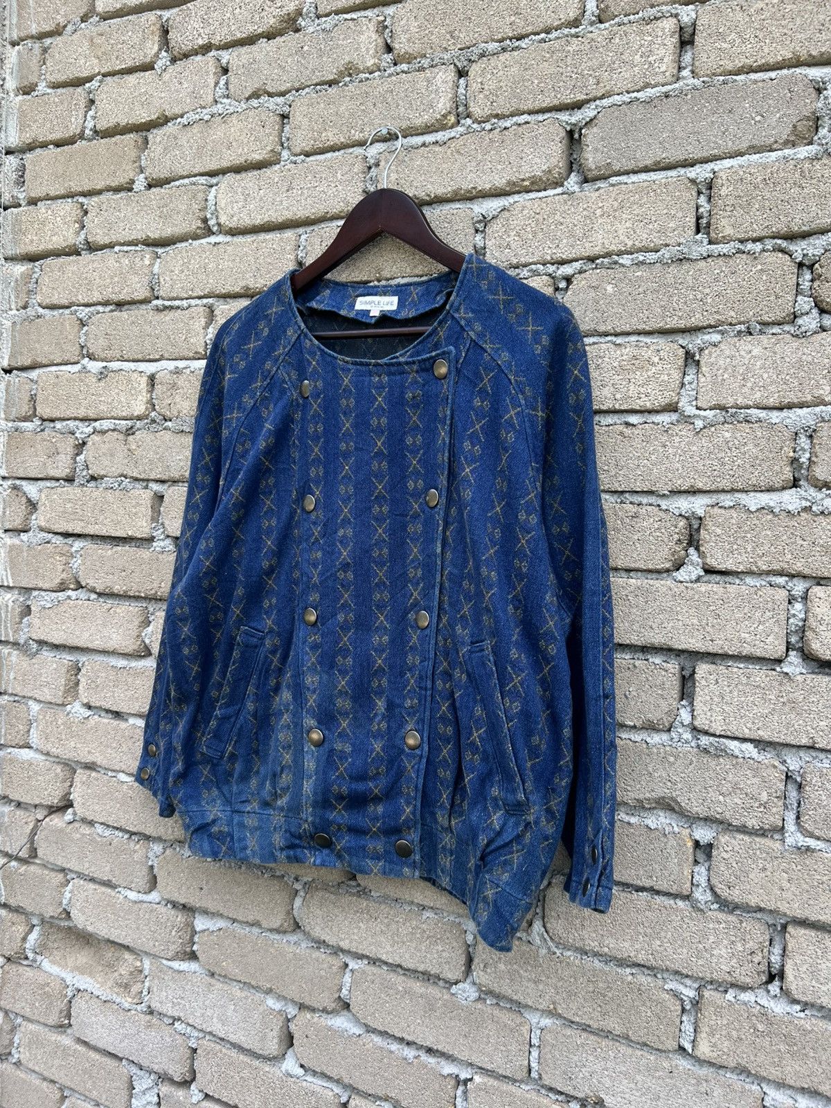 RENOWN Simple Life by Renown Indigo Denim Jacket Size US M / EU 48-50 / 2 - 3 Thumbnail