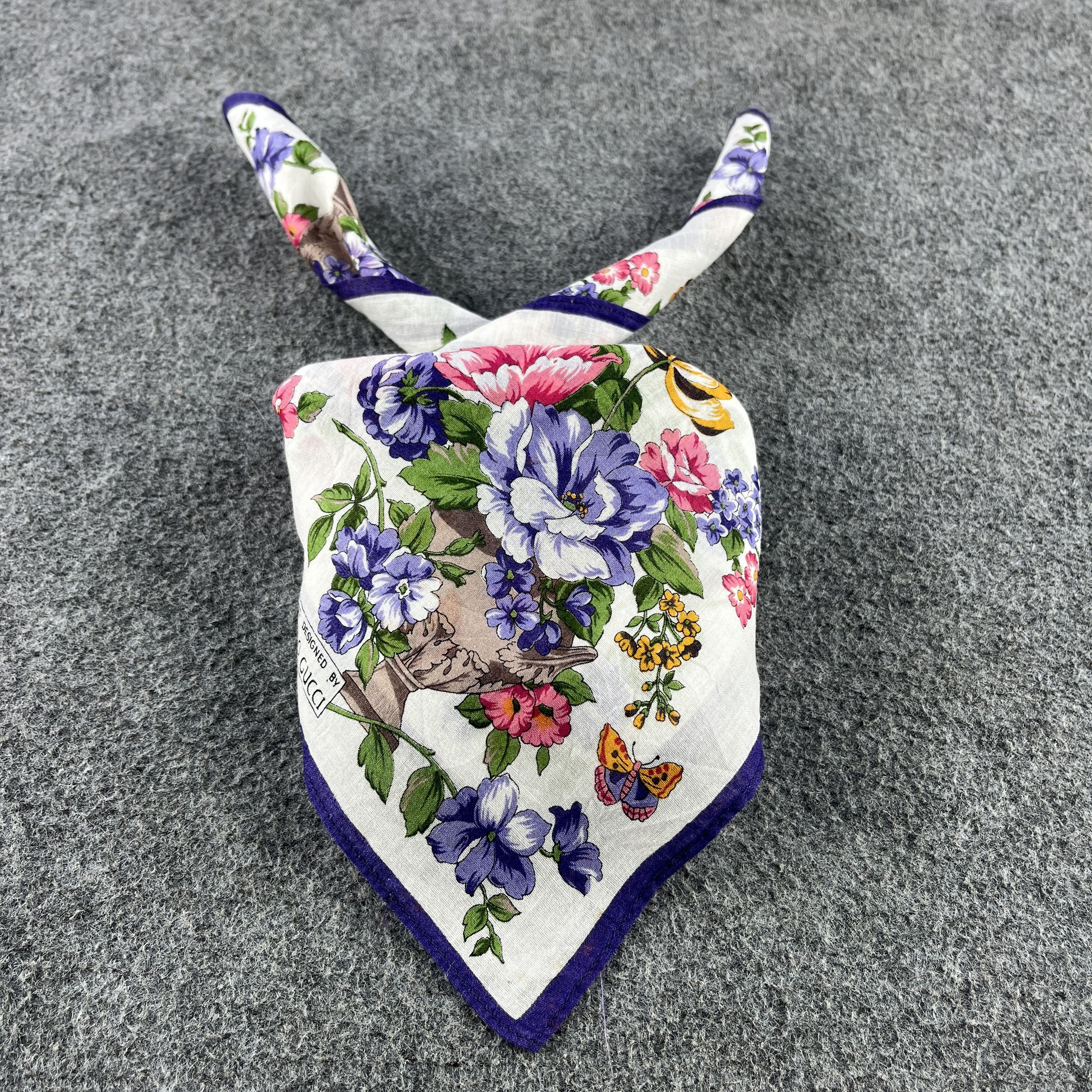 Paolo Gucci Paolo Gucci Handkerchief / Bandana / Neckerchief B082 Size ONE SIZE - 8 Thumbnail