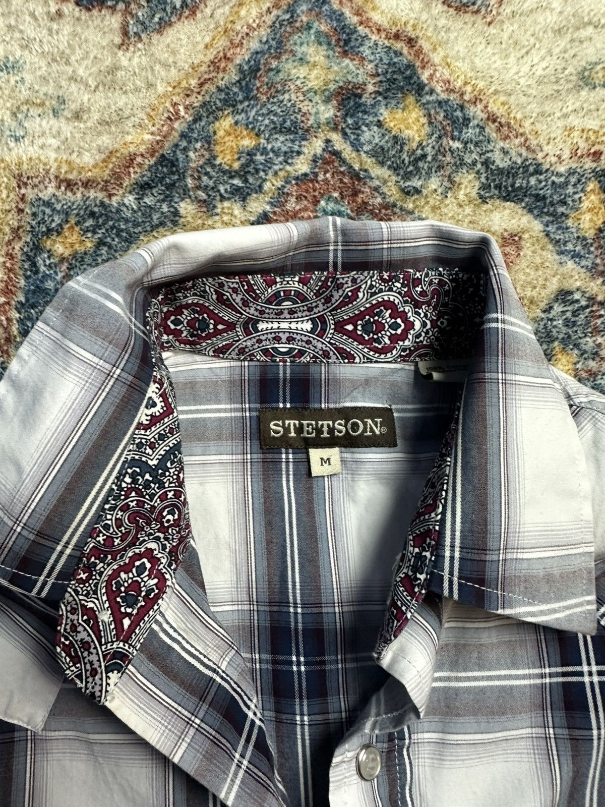 Stetson Stetson Pearl Snap Button-up Shirt Medium Size US M / EU 48-50 / 2 - 3 Thumbnail