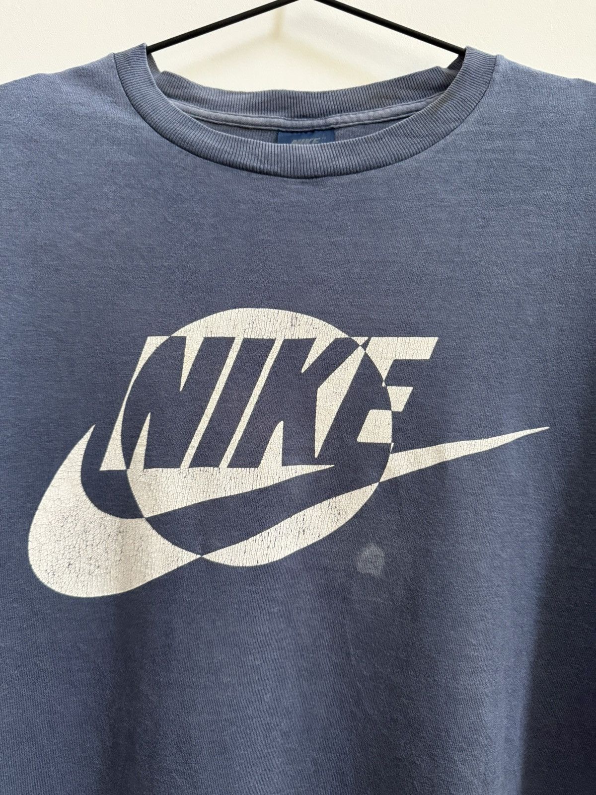 Nike Vintage 80’s Blue Tag Nike LS T-Shirt Size US M / EU 48-50 / 2 - 2 Thumbnail