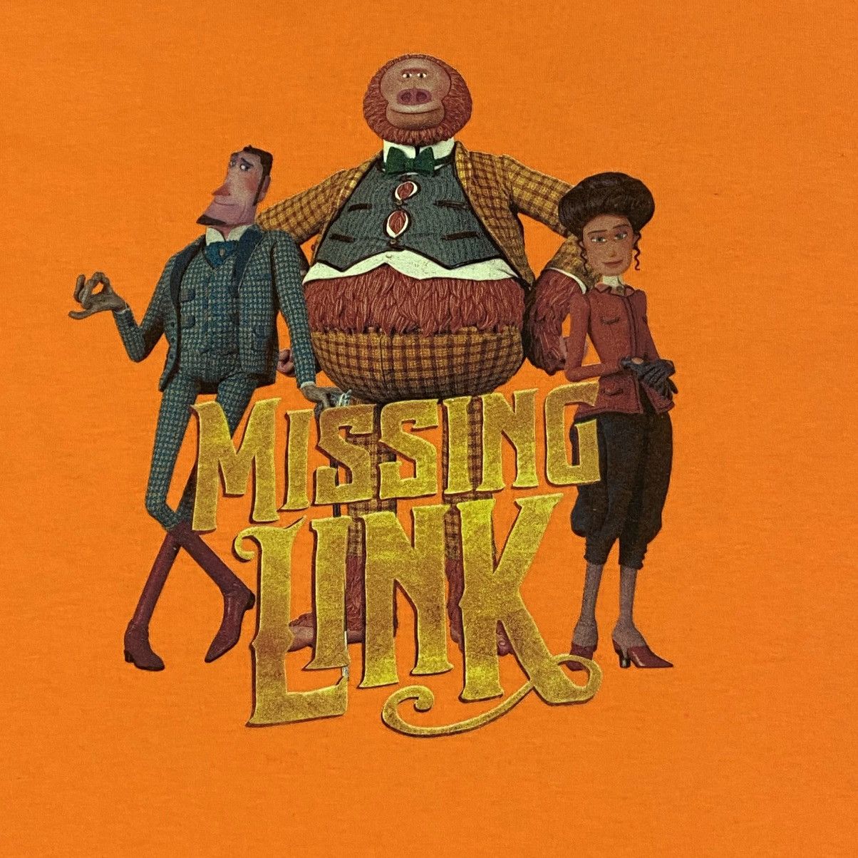 Gildan × Vintage Movie missing link film animation Size US M / EU 48-50 / 2 - 2 Thumbnail