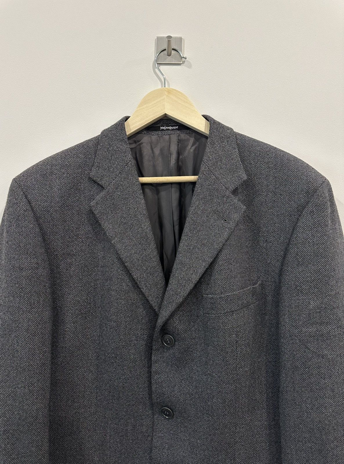 Yves Saint Laurent Yves Saint Laurent Pour Homme vintage wool blazer 1998 Size 52S - 5 Thumbnail