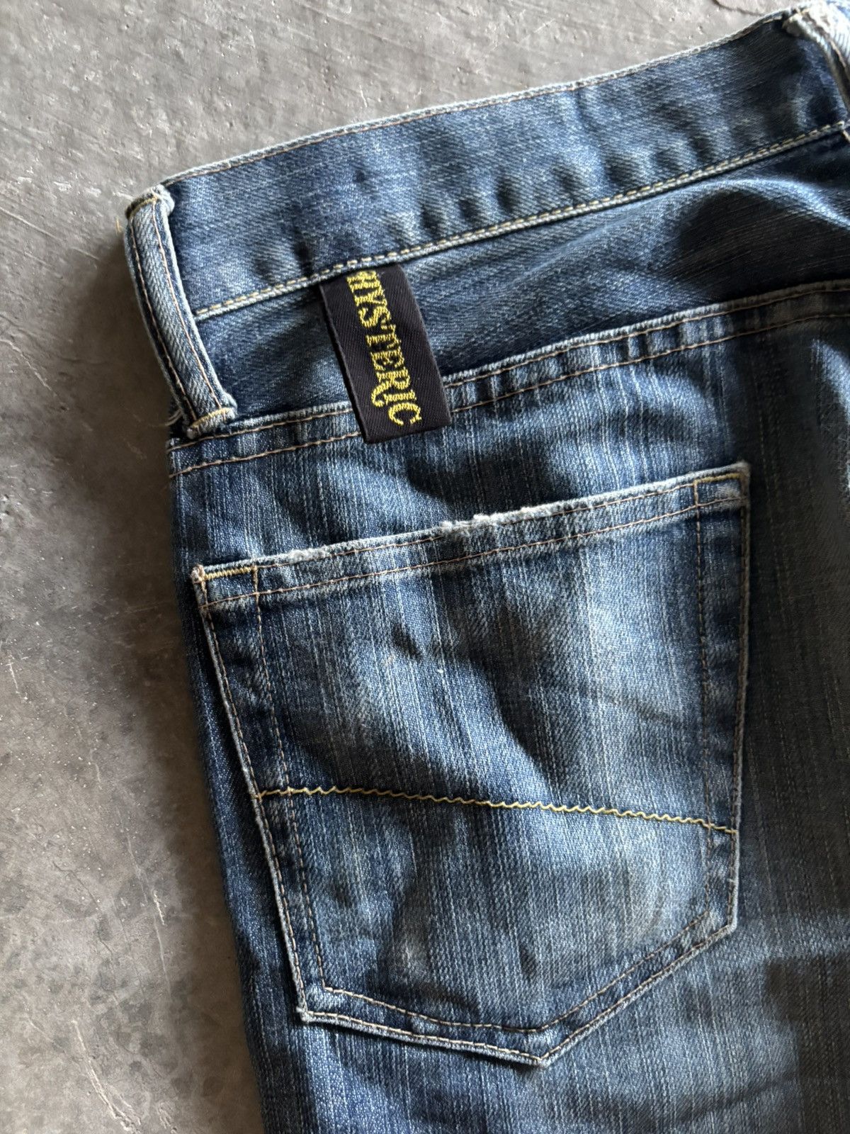 Hysteric Glamour HYSTERIC GLAMOUR Y2K studded punk patches short jeans Size US 30 / EU 46 - 14 Thumbnail