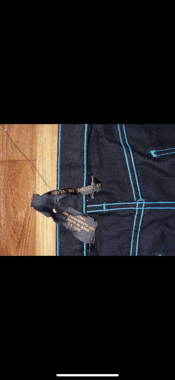 Vlone Live Vlone Die Vlone Denim Jeans Size US 36 / EU 52 - 4 Thumbnail