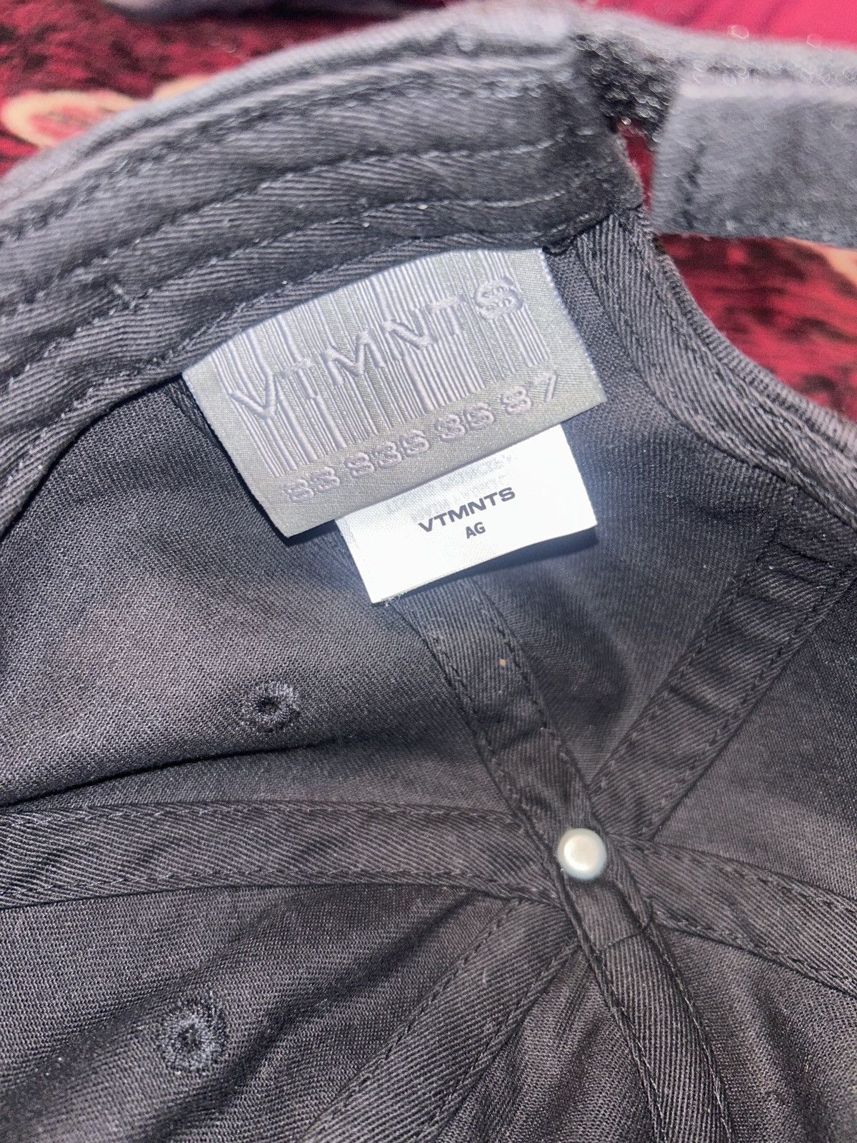 VTMNTS × Vetements VTMNTS x Vetements Barcode Cap Size ONE SIZE - 5 Thumbnail