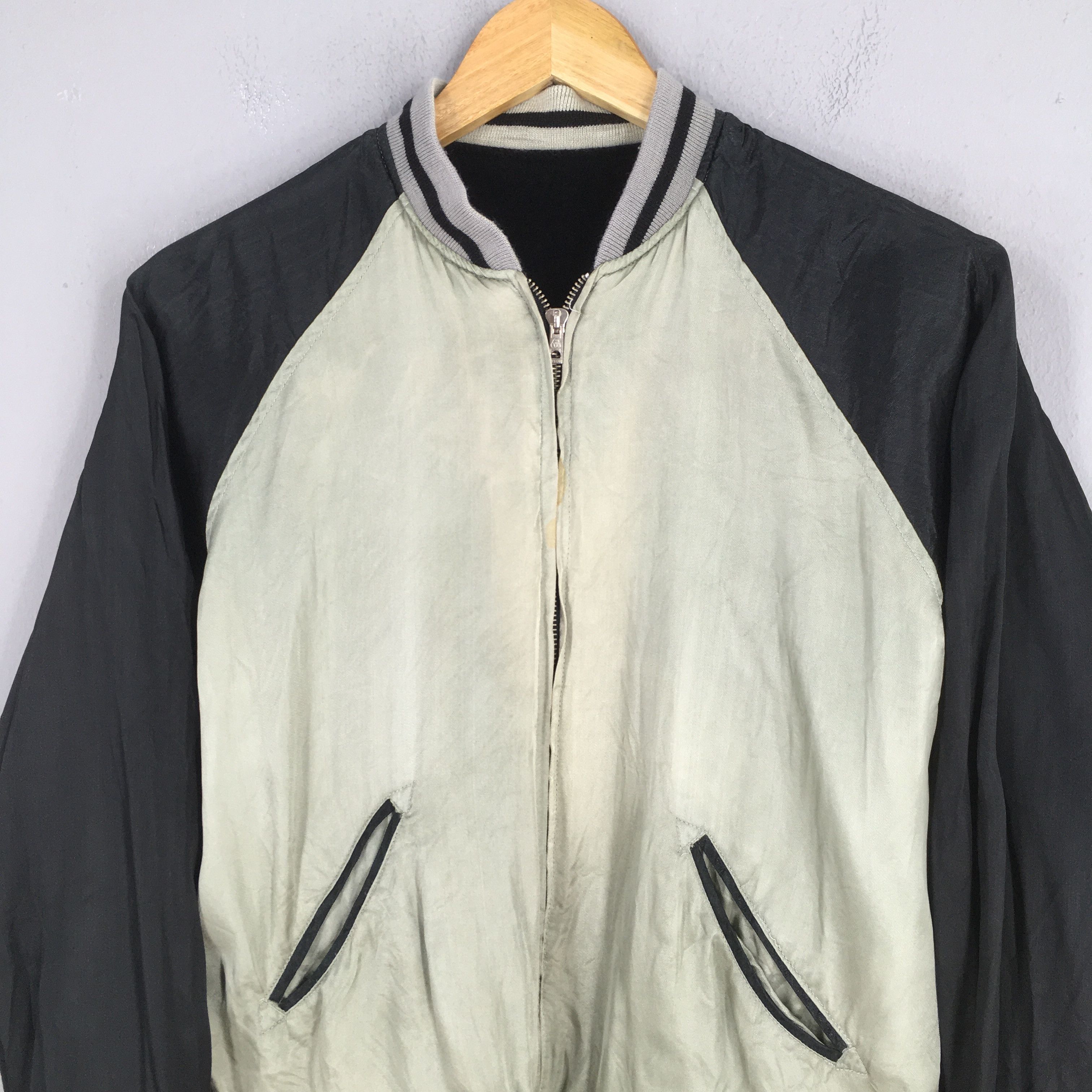Japanese Brand Vintage 1980s Sukajan Japanese Demon Ogre Souvenir Jacket M Size US M / EU 48-50 / 2 - 8 Thumbnail