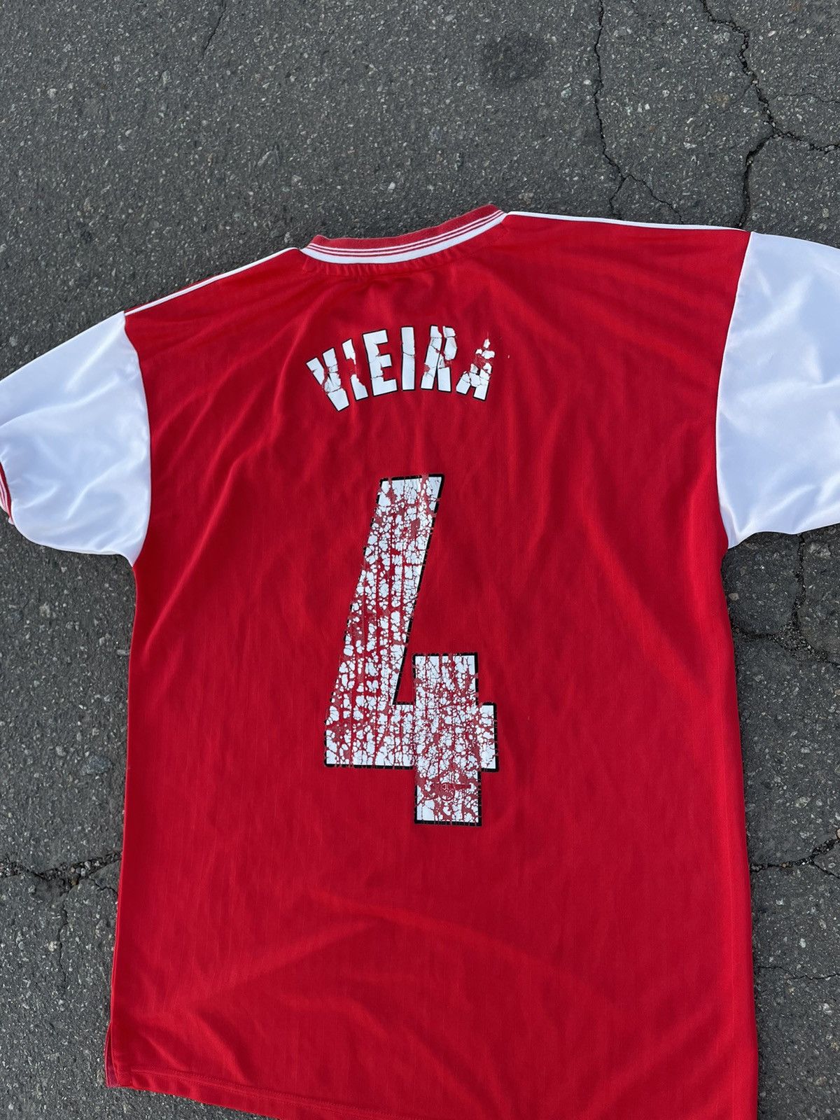 Vintage Vintage Arsenal 4 Vieira 1985 Score Soccer Jersey Blokecore Size US M / EU 48-50 / 2 - 4 Thumbnail