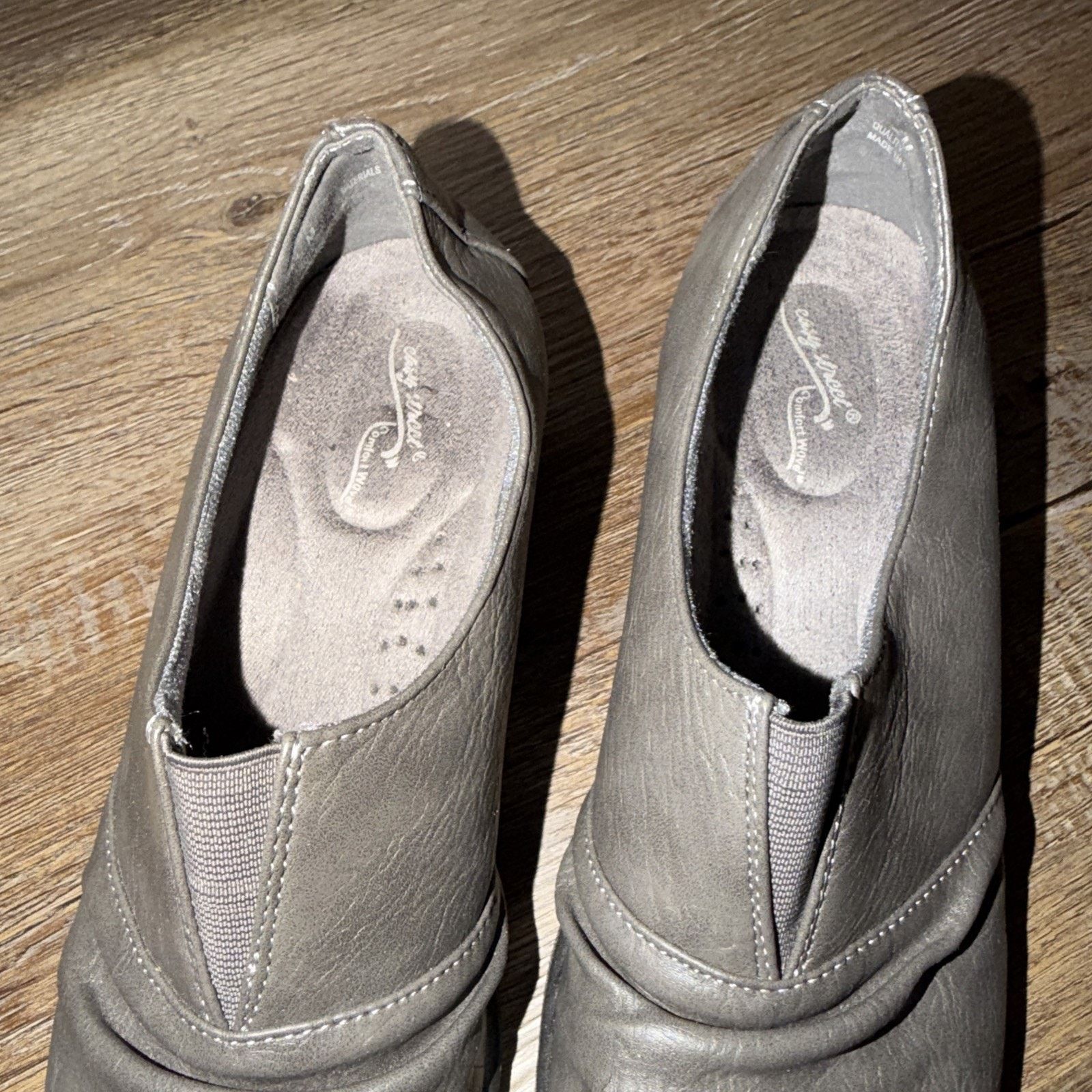 Other Men's Slip On Heeled Shoes Grey 6.5 Men Formal Casual Size US 6 / EU 39 - 5 Thumbnail