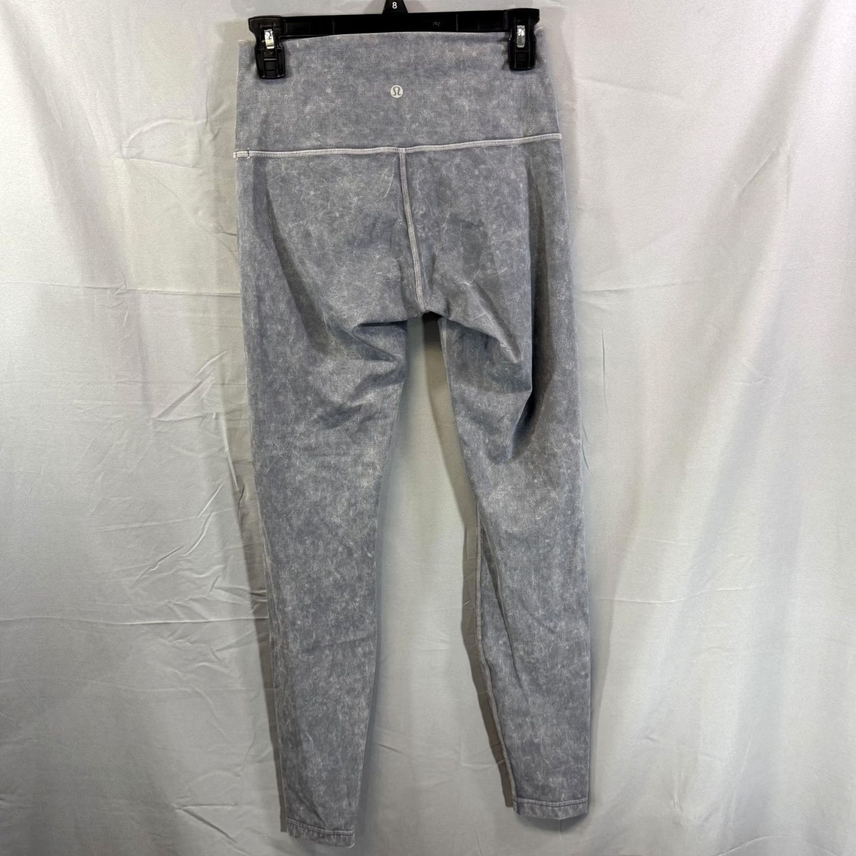 Lululemon Lululemon Pants Womens 6 Gray Acid Wash High Rise Leggings Yoga Athletic Size 28" / US 6 / IT 42 - 2 Thumbnail