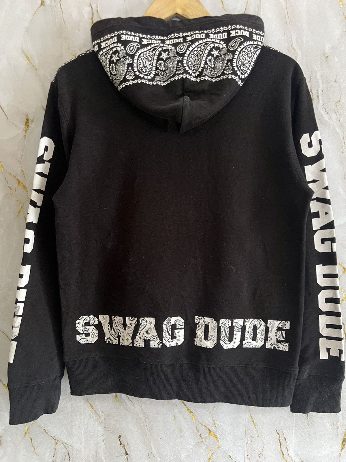 Japanese Brand 🔥 Swag Dude Sweater – Full Print Graphic Madness Size US M / EU 48-50 / 2 - 2 Thumbnail