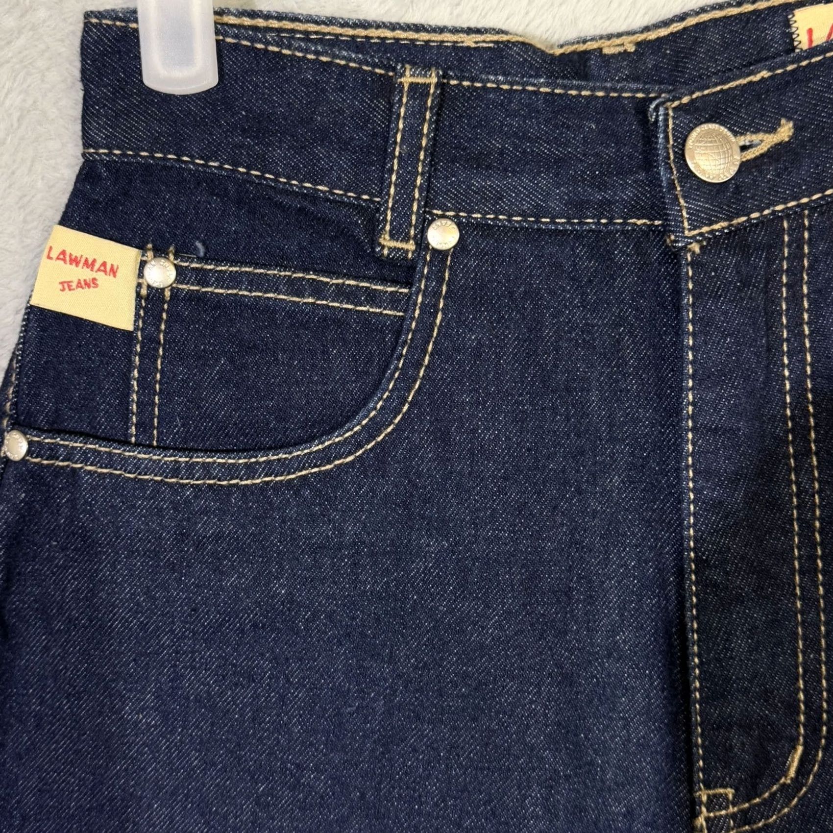 Denime Lawman Jeans Women’s Size 3 Blue Denim Medium Wash Skinny 100% Cotton Size 26" / US 2 / IT 38 - 3 Thumbnail