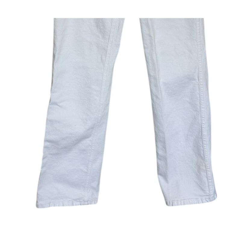 RE/DONE Re/Done Jeans Women 27 White 90s Loose High Rise Straight Size 27" / US 4 / IT 40 - 3 Thumbnail