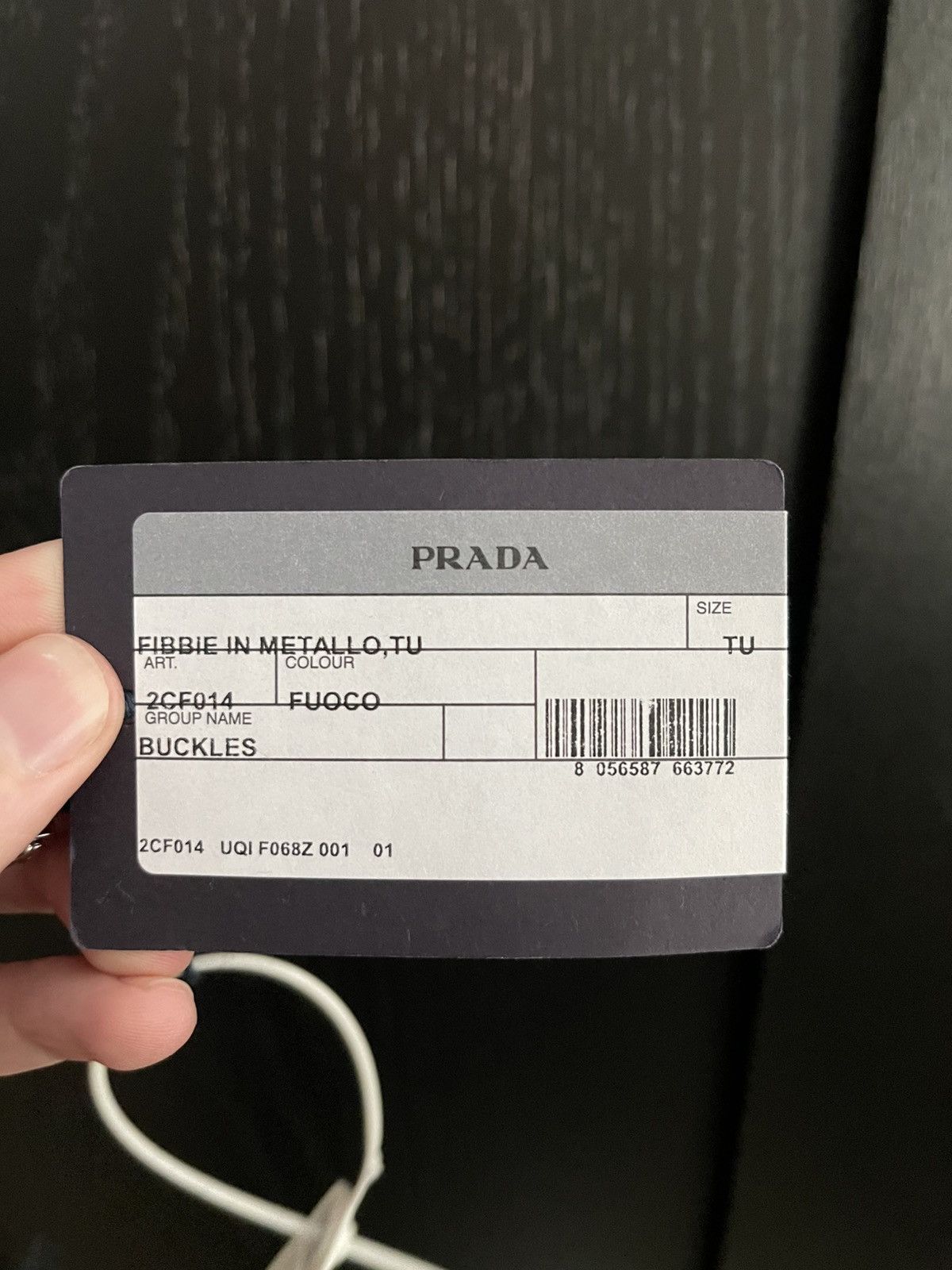 Prada Belt Buckle Size ONE SIZE - 3 Thumbnail