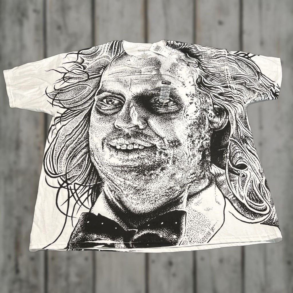 Hot Topic Beetlejuice T Shirt 2XL Men Hot Topic Graphic Print 80s Movie Character Crew Neck White Size US XXL / EU 58 / 5 - 1 Thumbnail