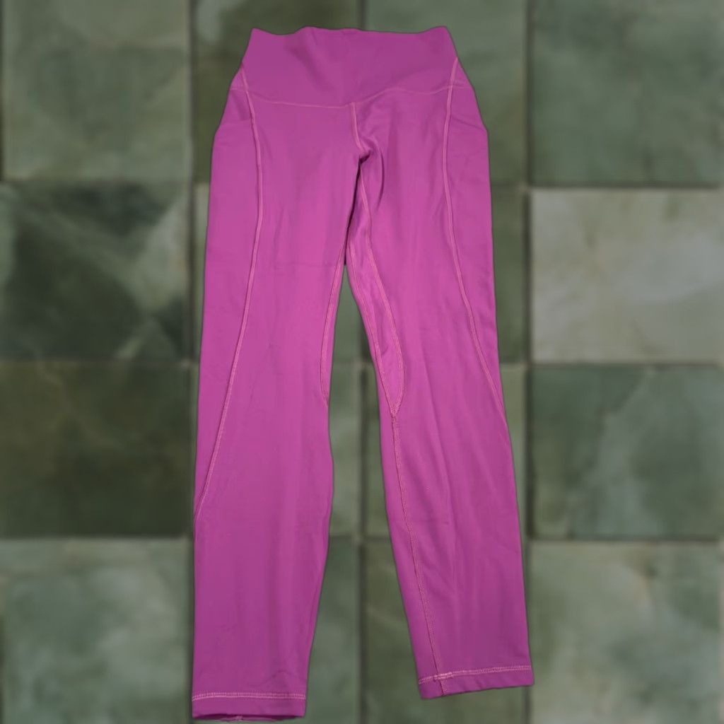 Lululemon Lululemon Align Pant High-Rise with Pockets 25" Sonic Pink Size 4 Size 27" / US 4 / IT 40 - 1 Thumbnail