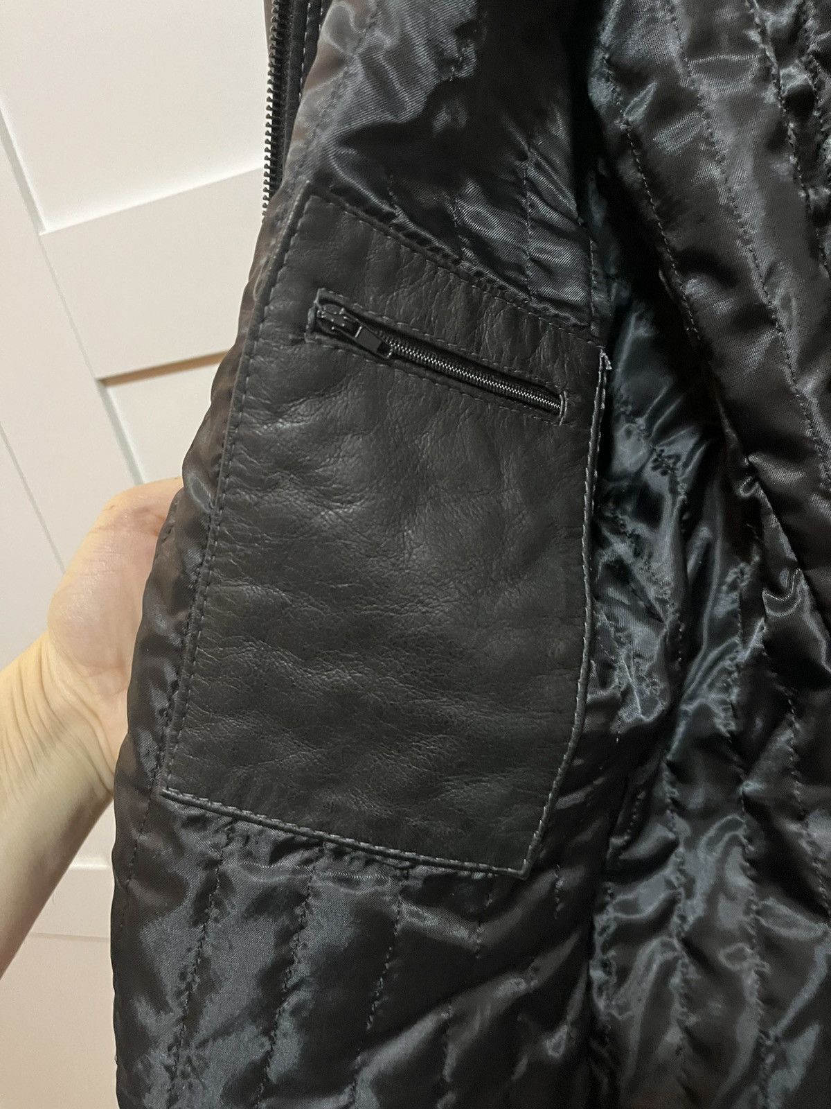 Vera Pelle Vera Pelle Vintage Leather Jacket Size US L / EU 52-54 / 3 - 9 Thumbnail