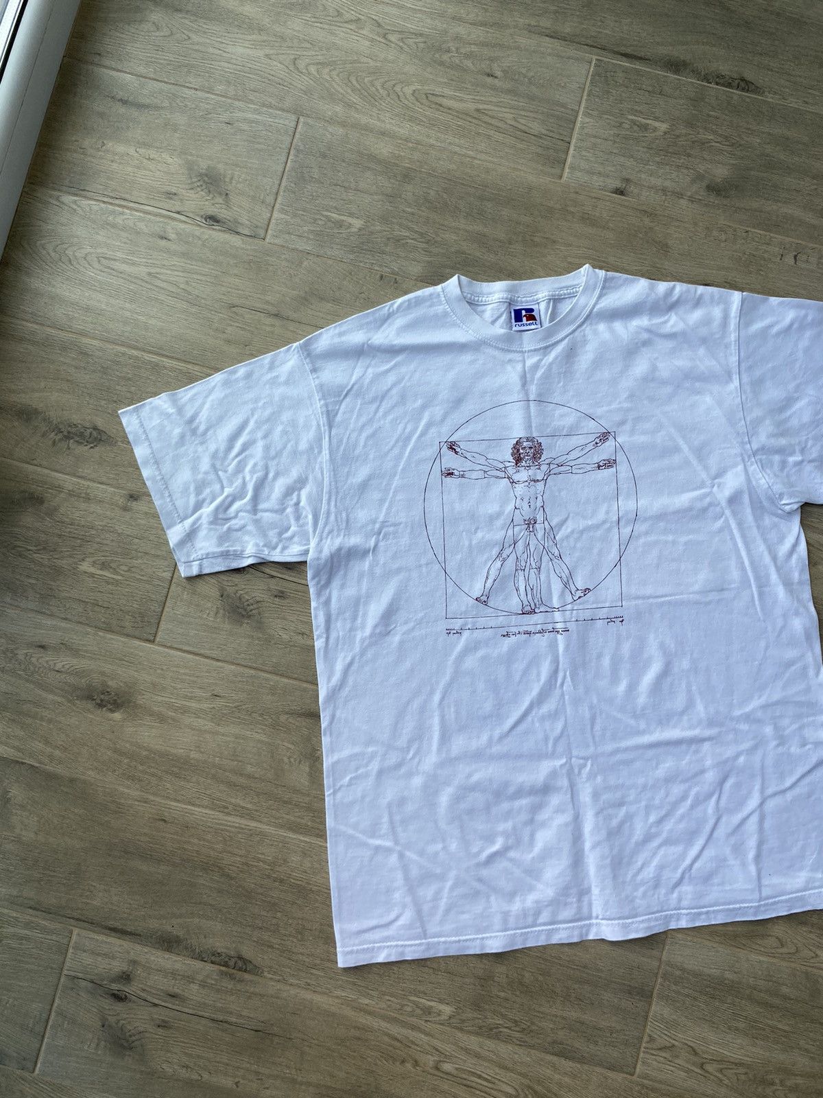 Russell Athletic × Vintage Leonardo Da Vinci Russel Athletic Vintage T-shirt Size US M / EU 48-50 / 2 - 2 Thumbnail