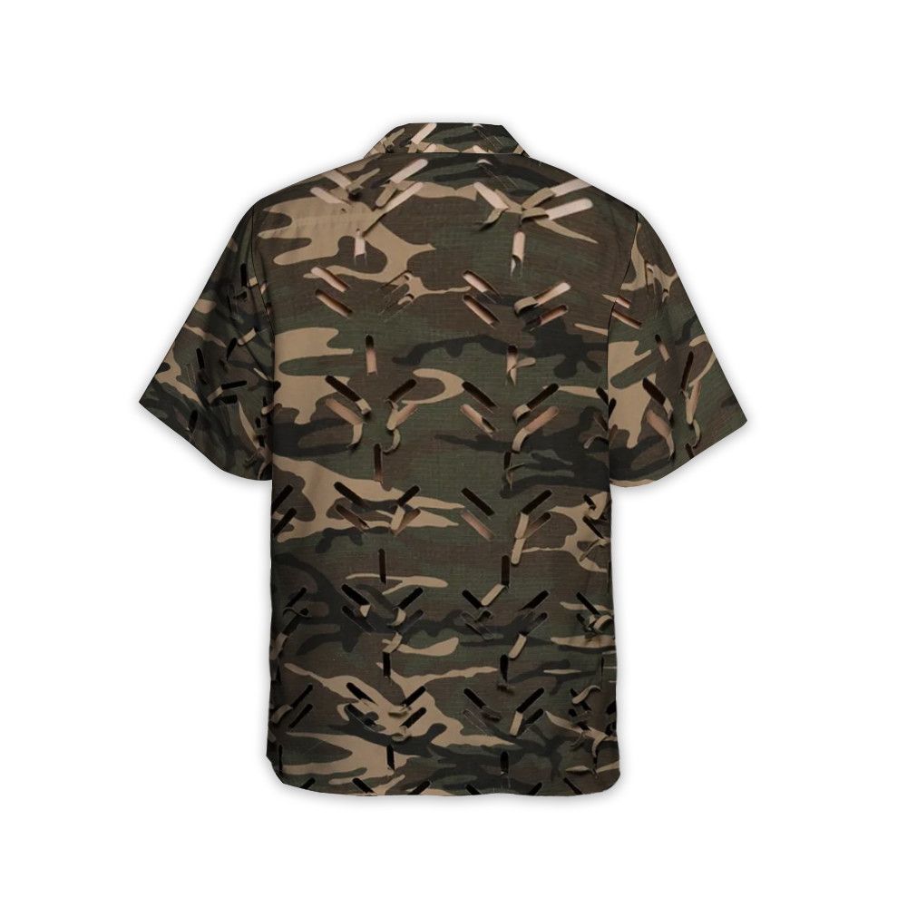 Designer Laser-Slashed Short-Sleeve Statement Shirt Size US S / EU 44-46 / 1 - 2 Thumbnail