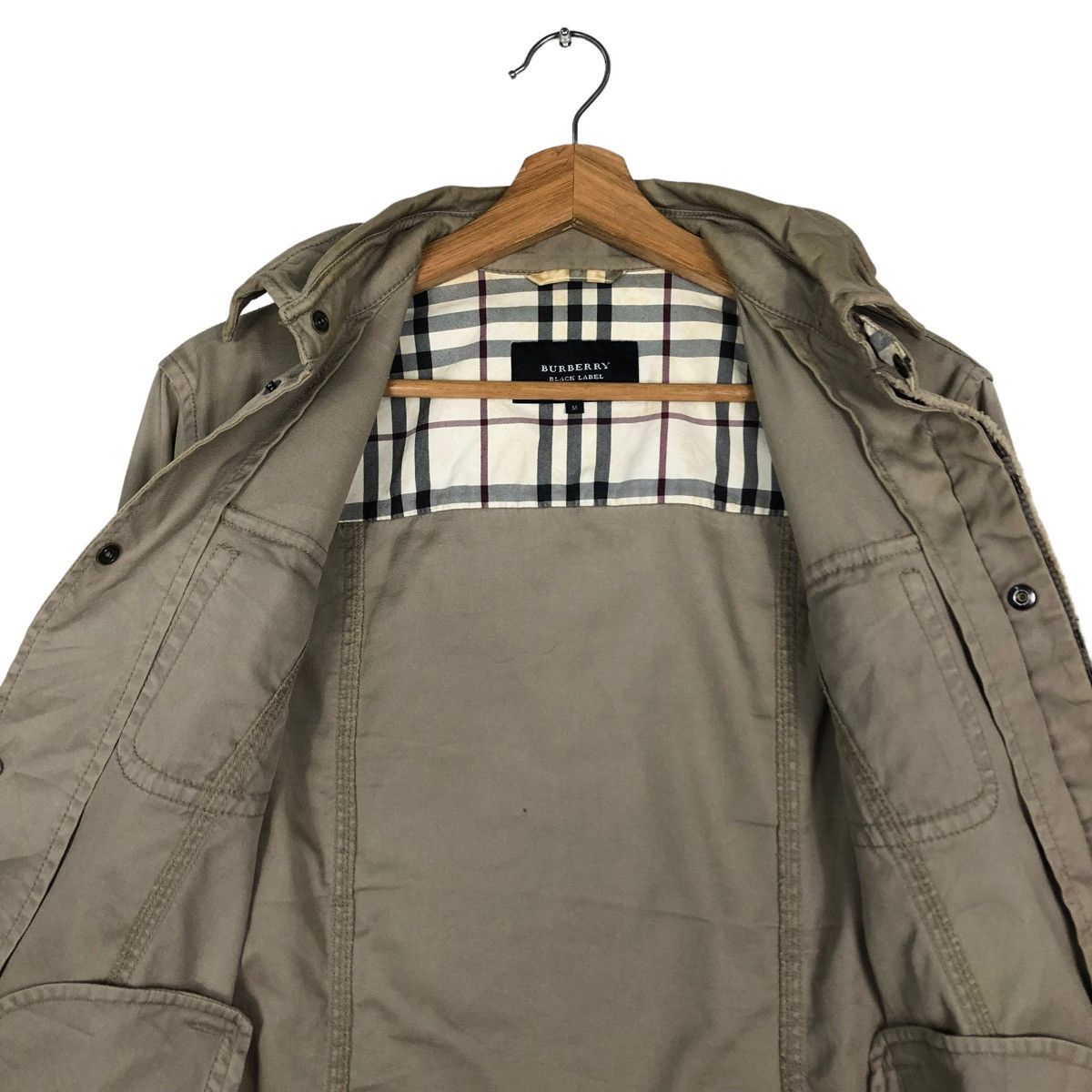 Burberry 🔥VINTAGE BURBERRY BLACK LABEL NOVA CHECK SHIRT JACKET Size US M / EU 48-50 / 2 - 14 Thumbnail