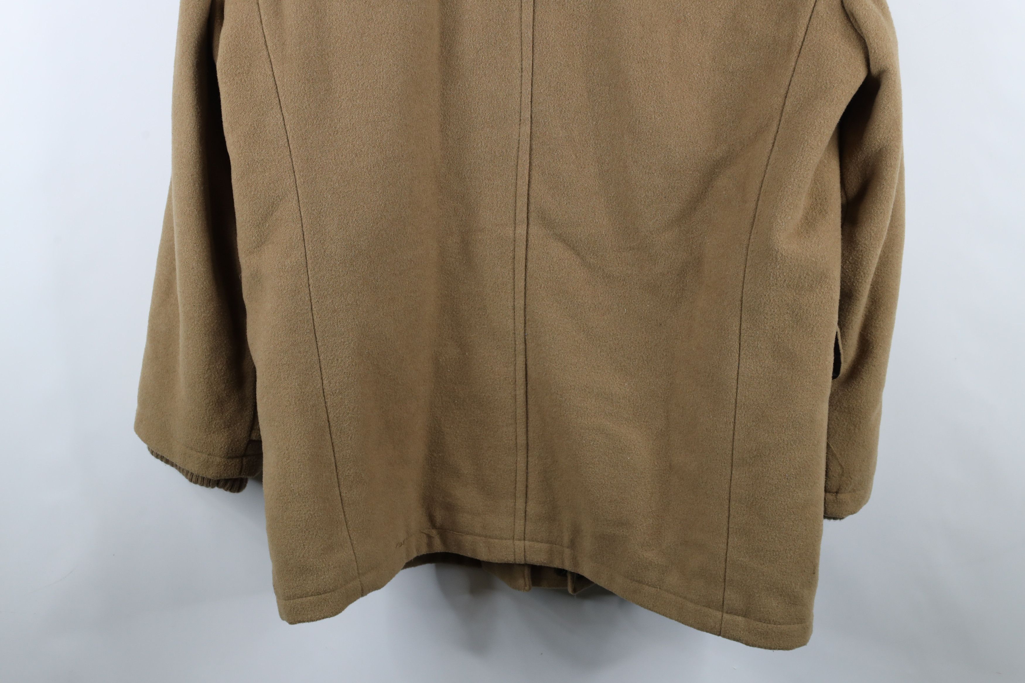 Tommy Hilfiger × Vintage Vintage Tommy Hilfiger Blend Toggle Button Hooded Jacket Size US L / EU 52-54 / 3 - 18 Thumbnail