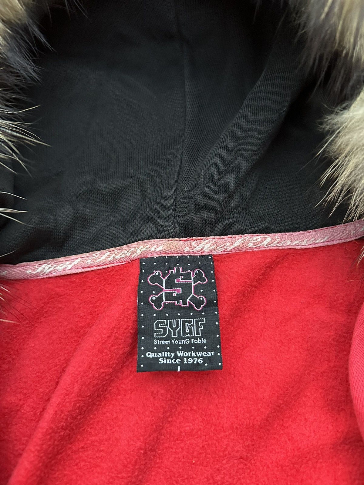 Hysteric Glamour VINTAGE $YGF FUR ZIP HOODIE IF SIX WAS NINE LGB STYLE Size US M / EU 48-50 / 2 - 9 Thumbnail