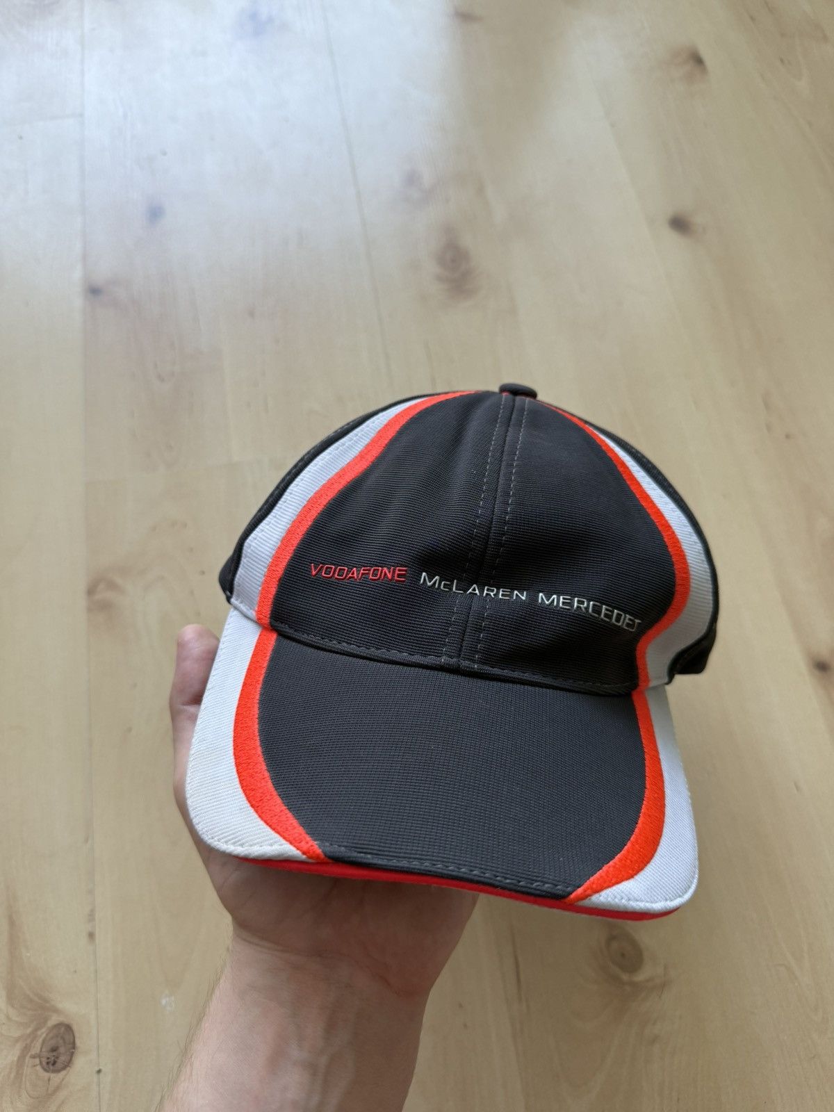 Mercedes-Benz Mercedes McLaren Vodafone official team racing cap F1 Size ONE SIZE - 2 Thumbnail