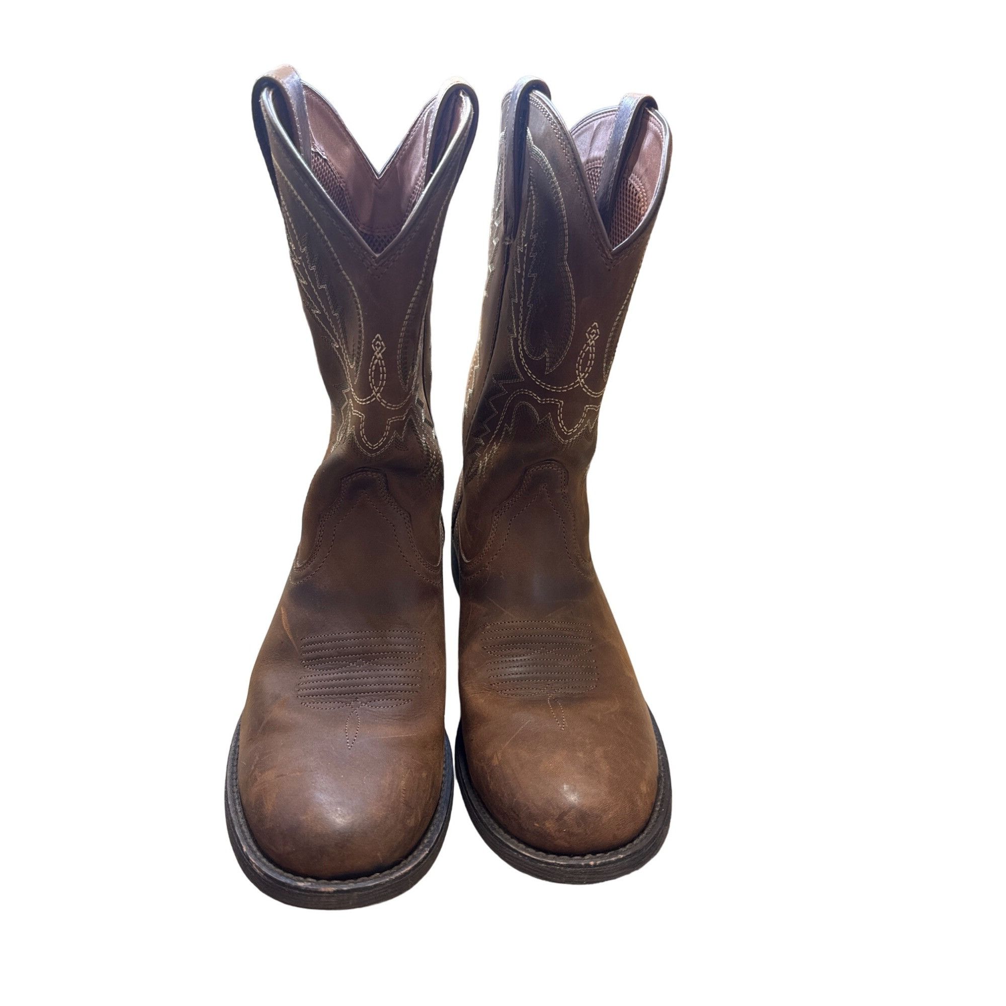 Ariat Ariat men s western brown shoes boots size 11.5D SKU 3140 Grailed