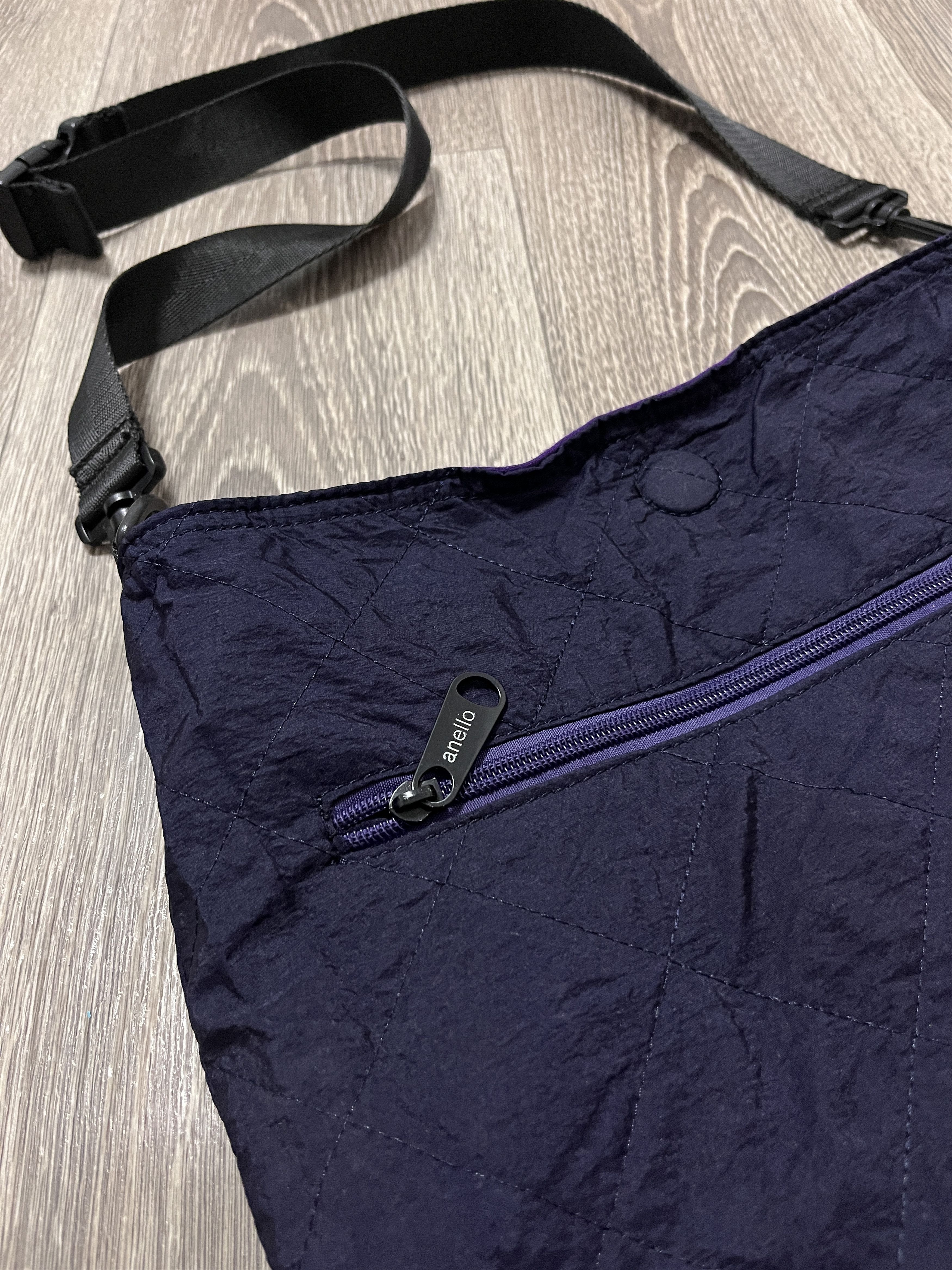 Japanese Brand ANELLO 2-SIDED JAPANESE ARCHIVE CROSSBODY BAG - 6137 Size ONE SIZE - 4 Thumbnail