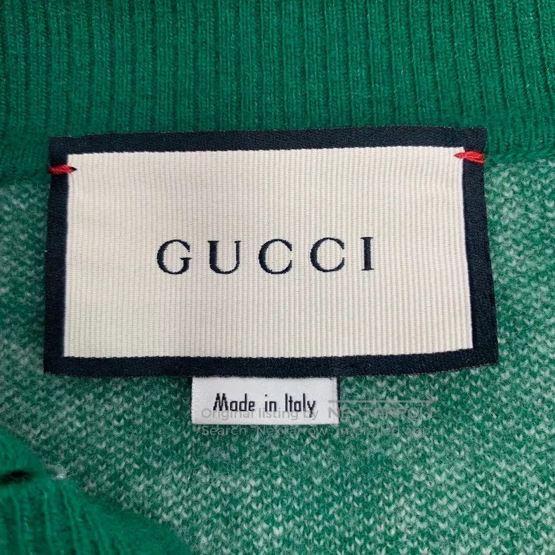 Gucci Gucci Green logo jacquard full-print wool single-breasted Size XXS / US 00 / IT 34 - 6 Thumbnail