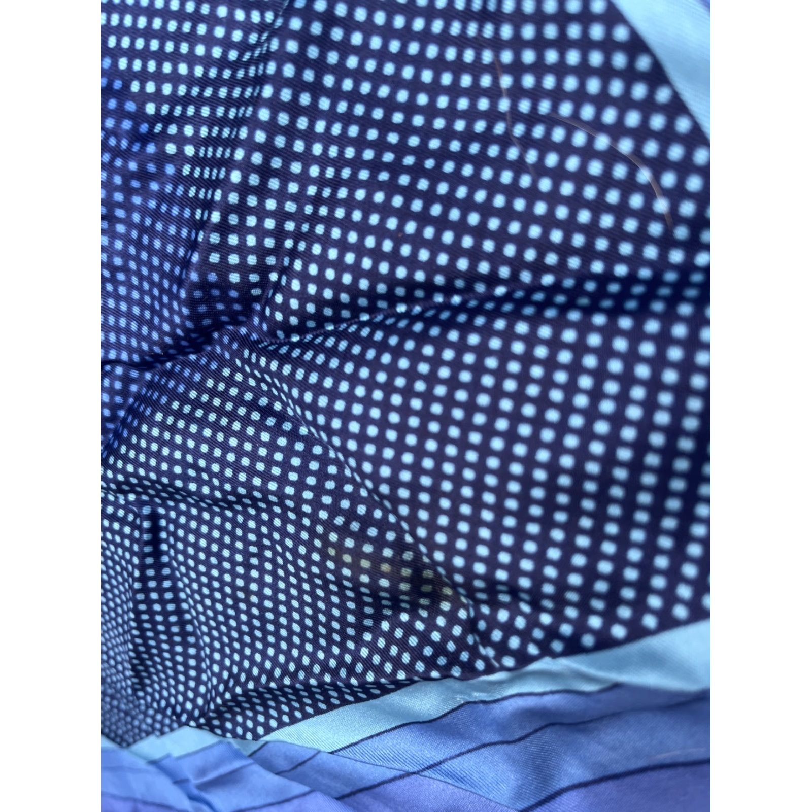 Vintage VINTAGE Unbranded Blue Geometric Pattern Scarf User: Vintage Unbranded Blue Geometric Pattern Scarf Size ONE SIZE - 7 Thumbnail