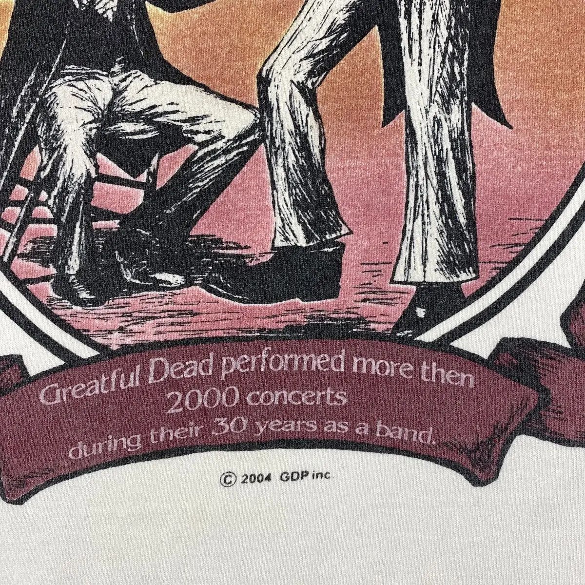 Band Tees Vintage 00's GRATEFUL DEAD America's Classic Rock Band Tee Size US L / EU 52-54 / 3 - 3 Thumbnail