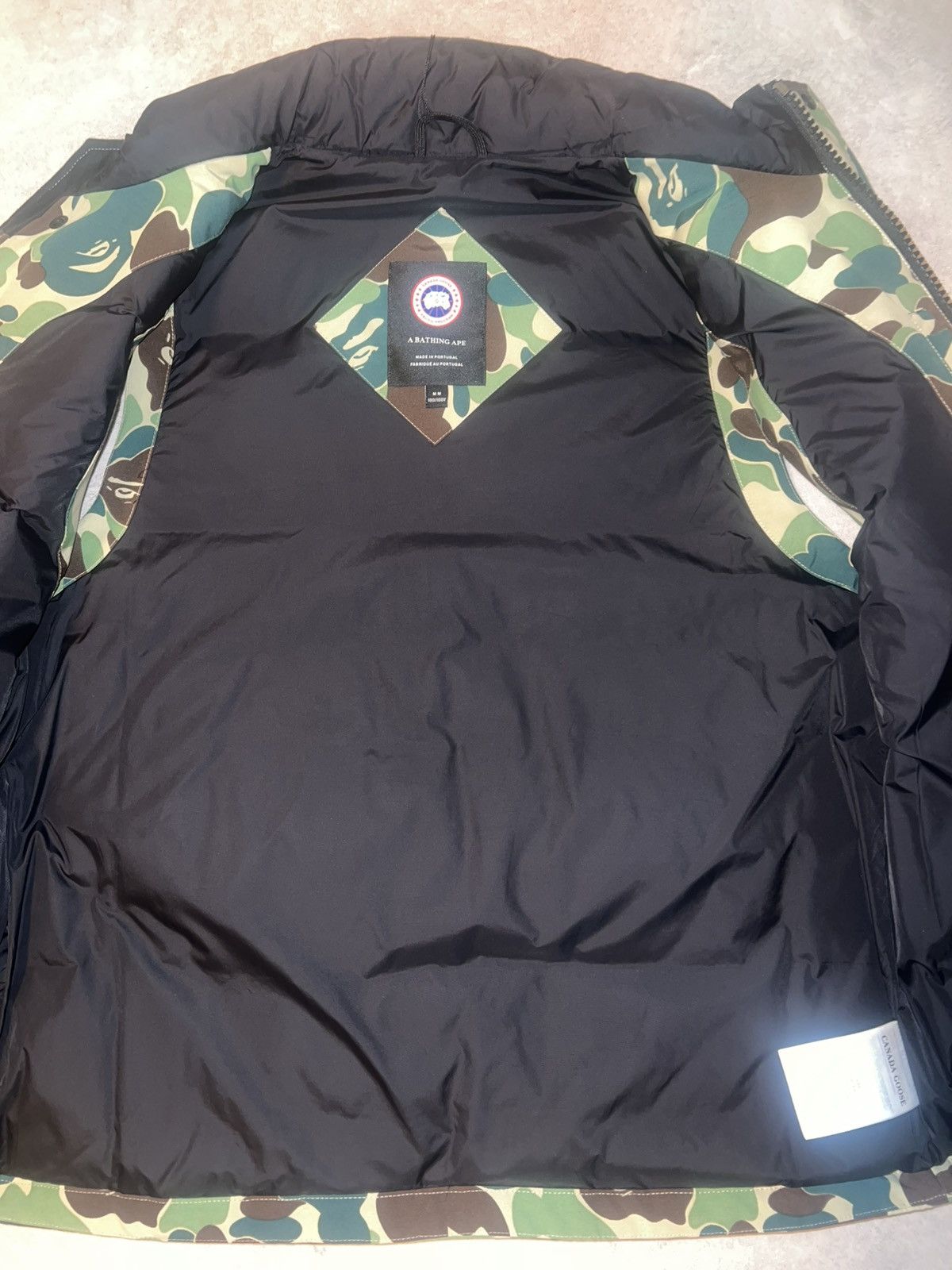 Bape × Canada Goose Bape X Canada Goode Vest ABC Green Size US M / EU 48-50 / 2 - 9 Thumbnail