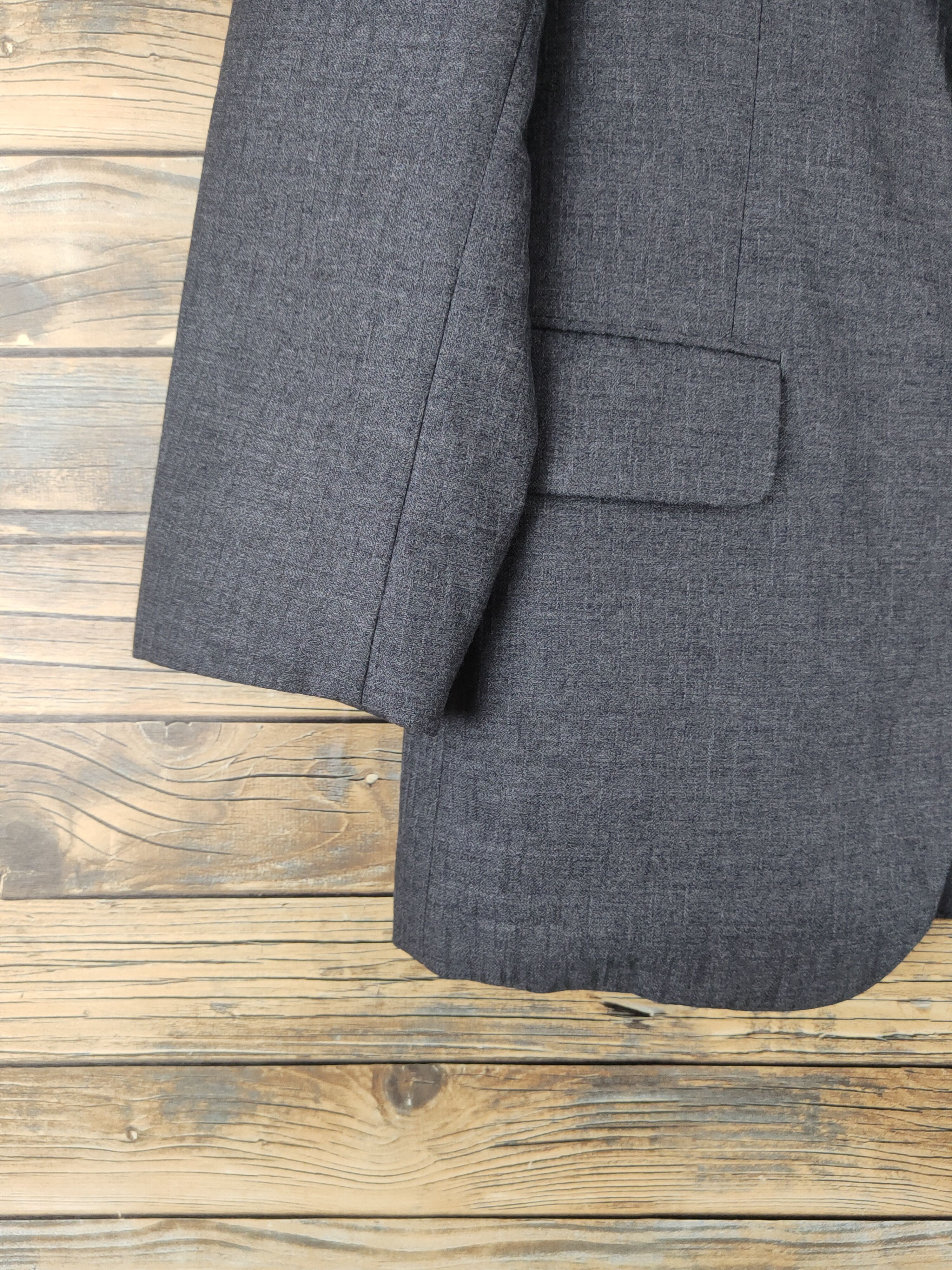 Vintage Luxury Vintage 🔥Miyukilan Dark Gray Blazers Size US M / EU 48-50 / 2 - 4 Thumbnail