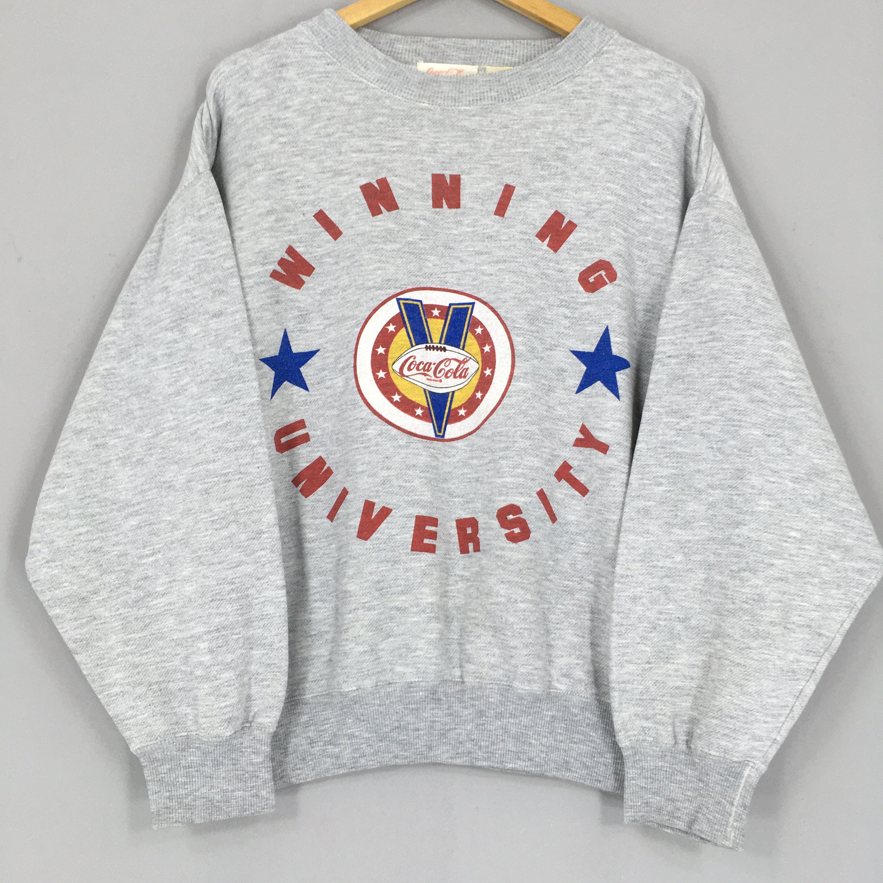 Coca Cola × Vintage RARE Vintage 90s Coca Cola Carbonated Drink Sweatshirt Large Size US L / EU 52-54 / 3 - 3 Thumbnail