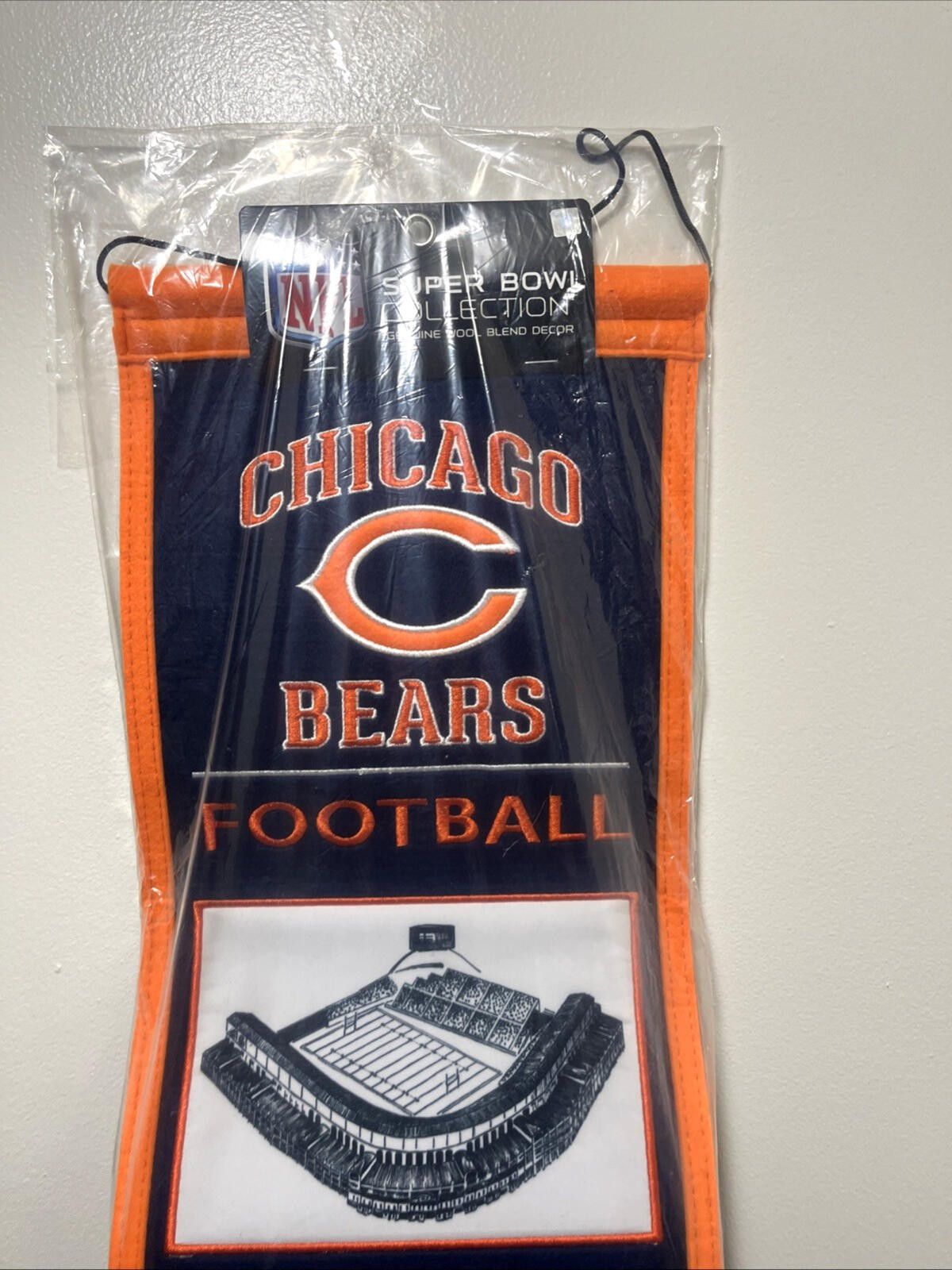 Other Chicago Bears NFL Embroidered Heritage Stadium History Size ONE SIZE - 2 Thumbnail