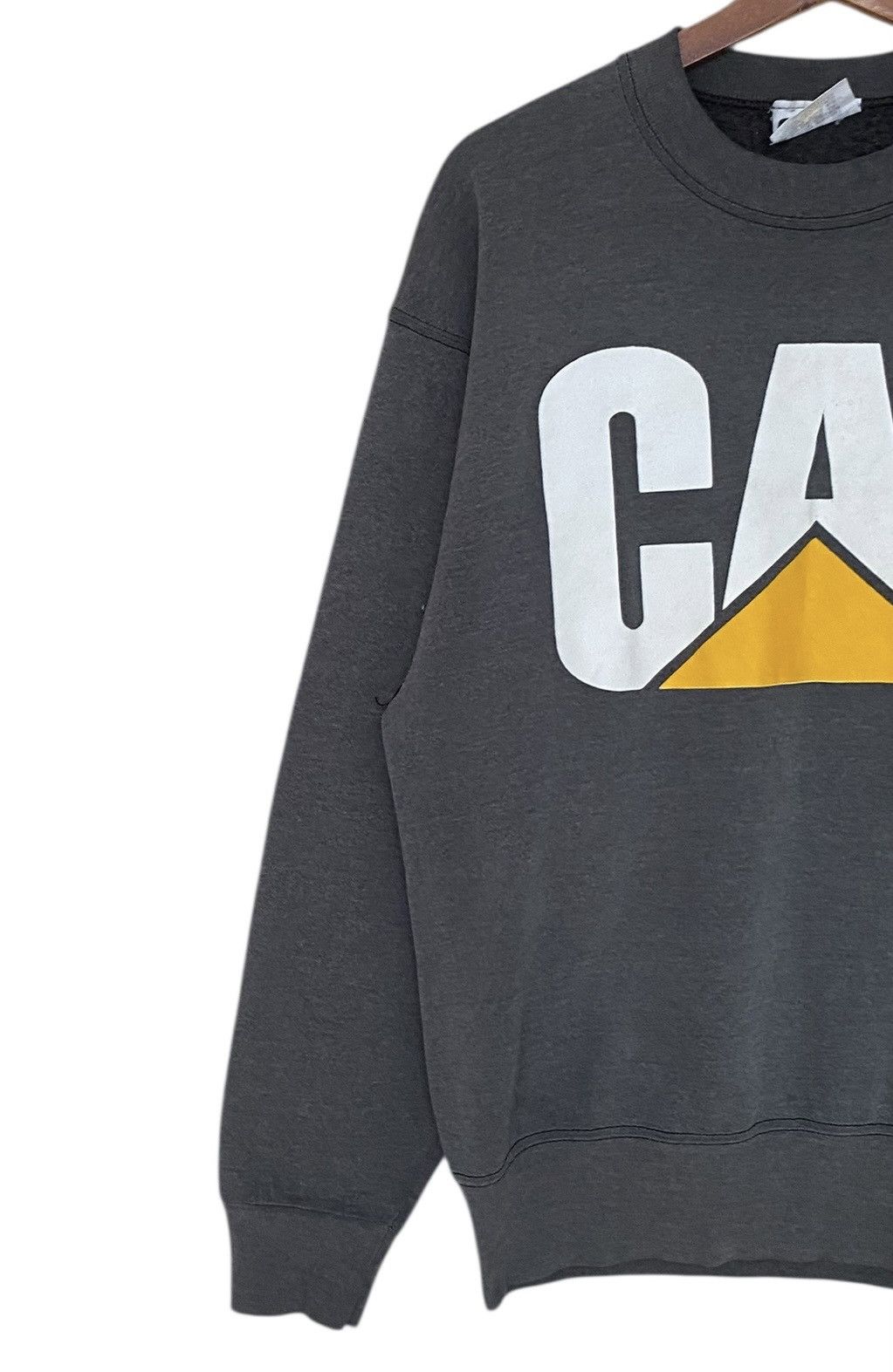 Vintage Vintage Brand Carterpillar Made In Usa Sweatshirt 1990s Size US M / EU 48-50 / 2 - 3 Thumbnail